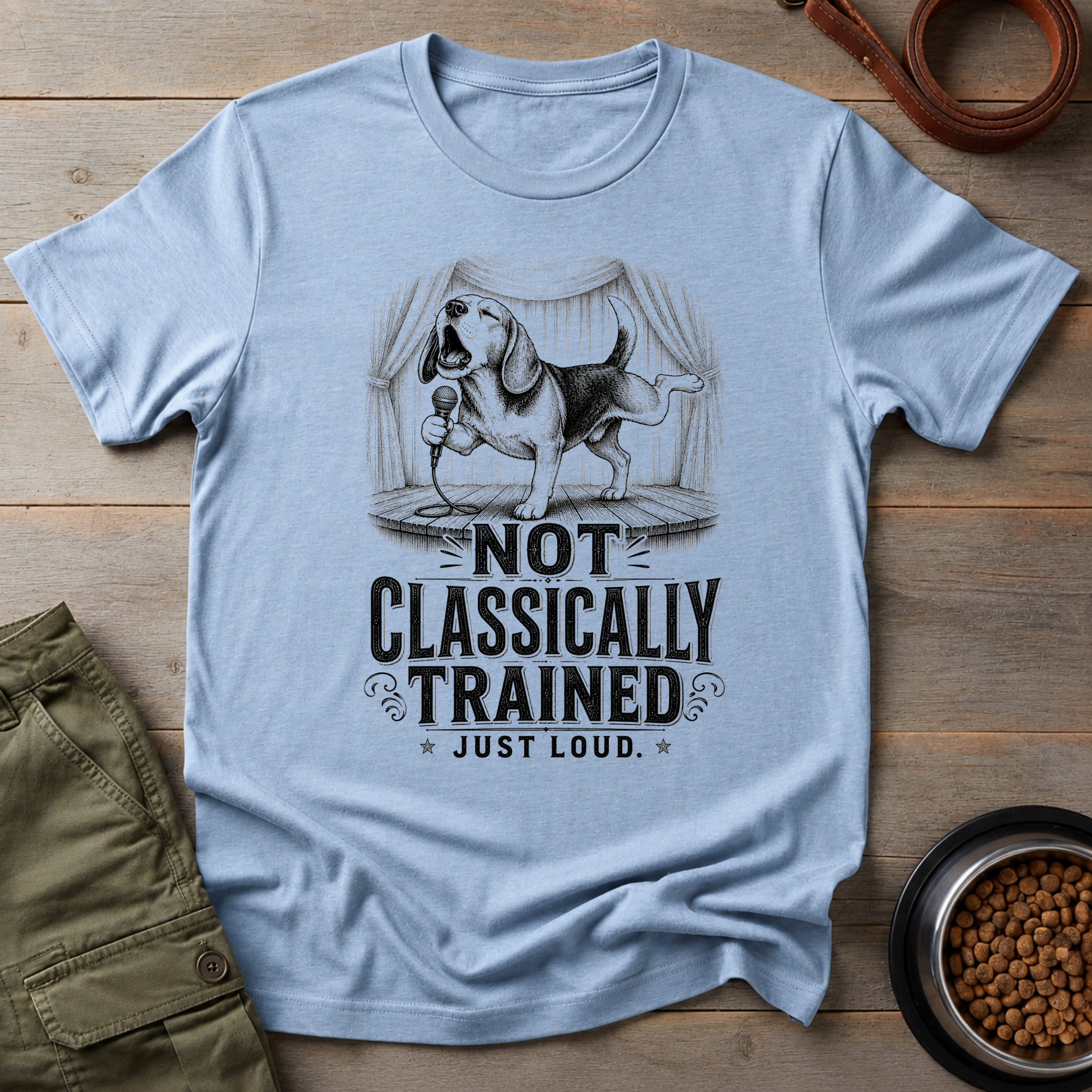 Beagle Not Classically Trained Tee