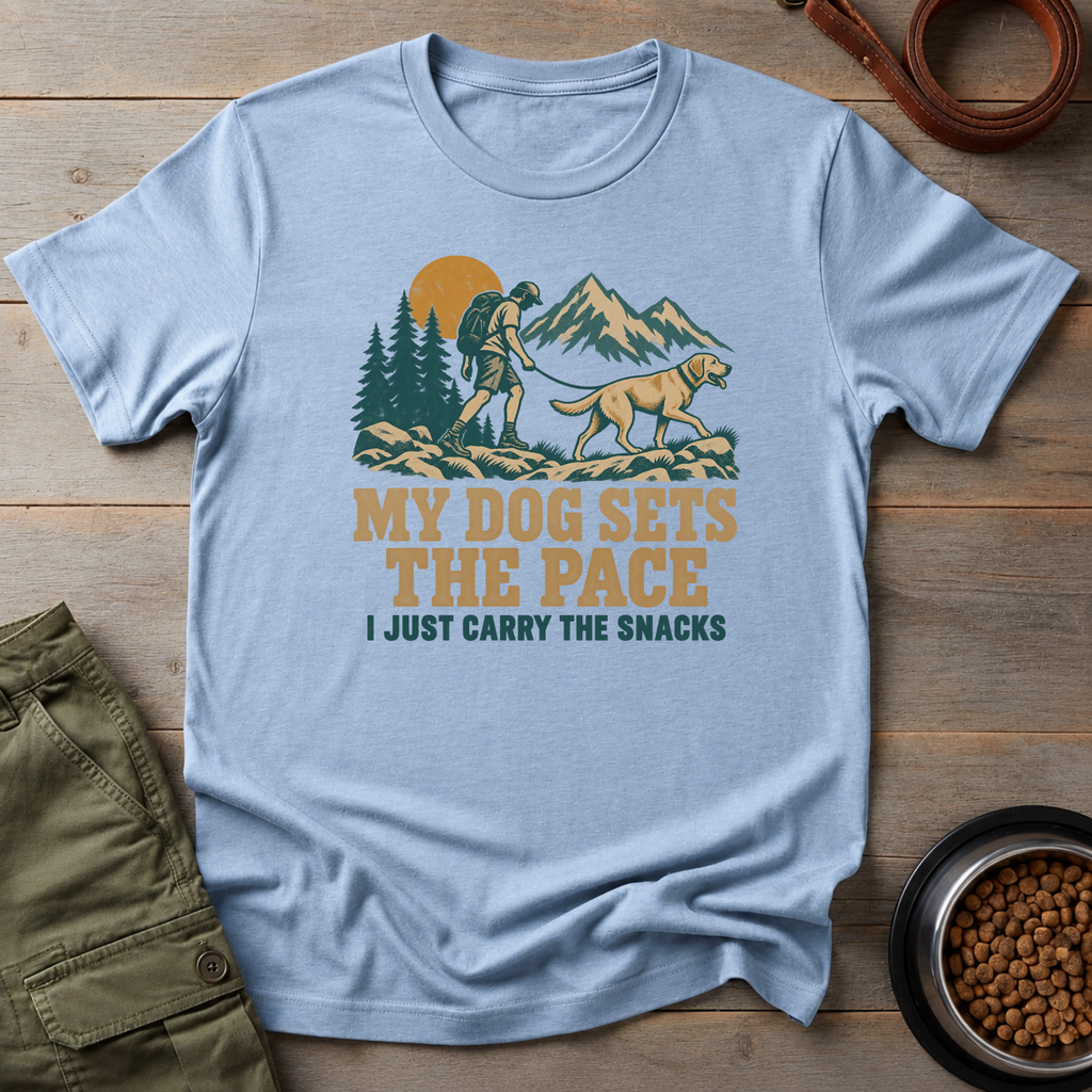 Dog Hiking Pace Tee