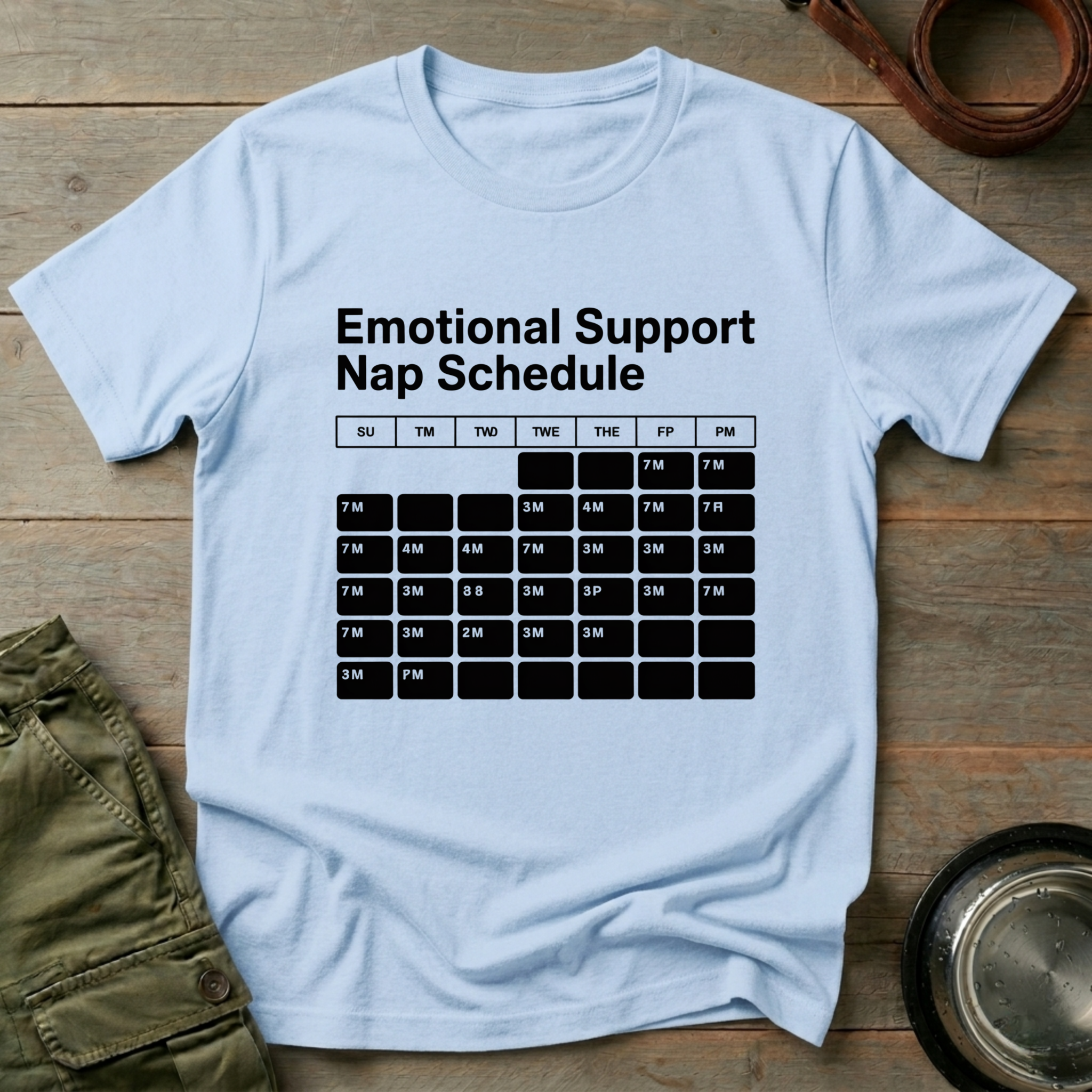 Emotional Support Nap Tee