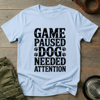Game Paused Pup Tee