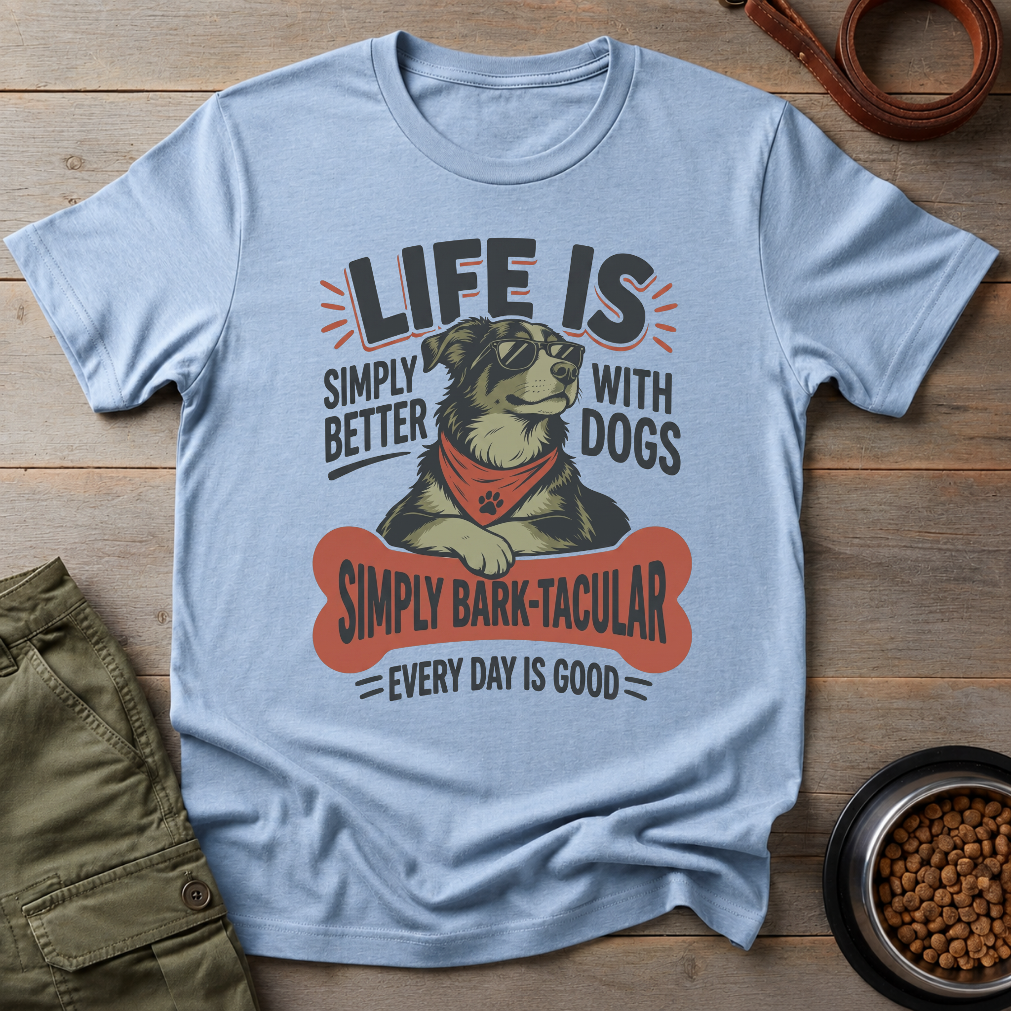 Life Is Better with Dogs Tee