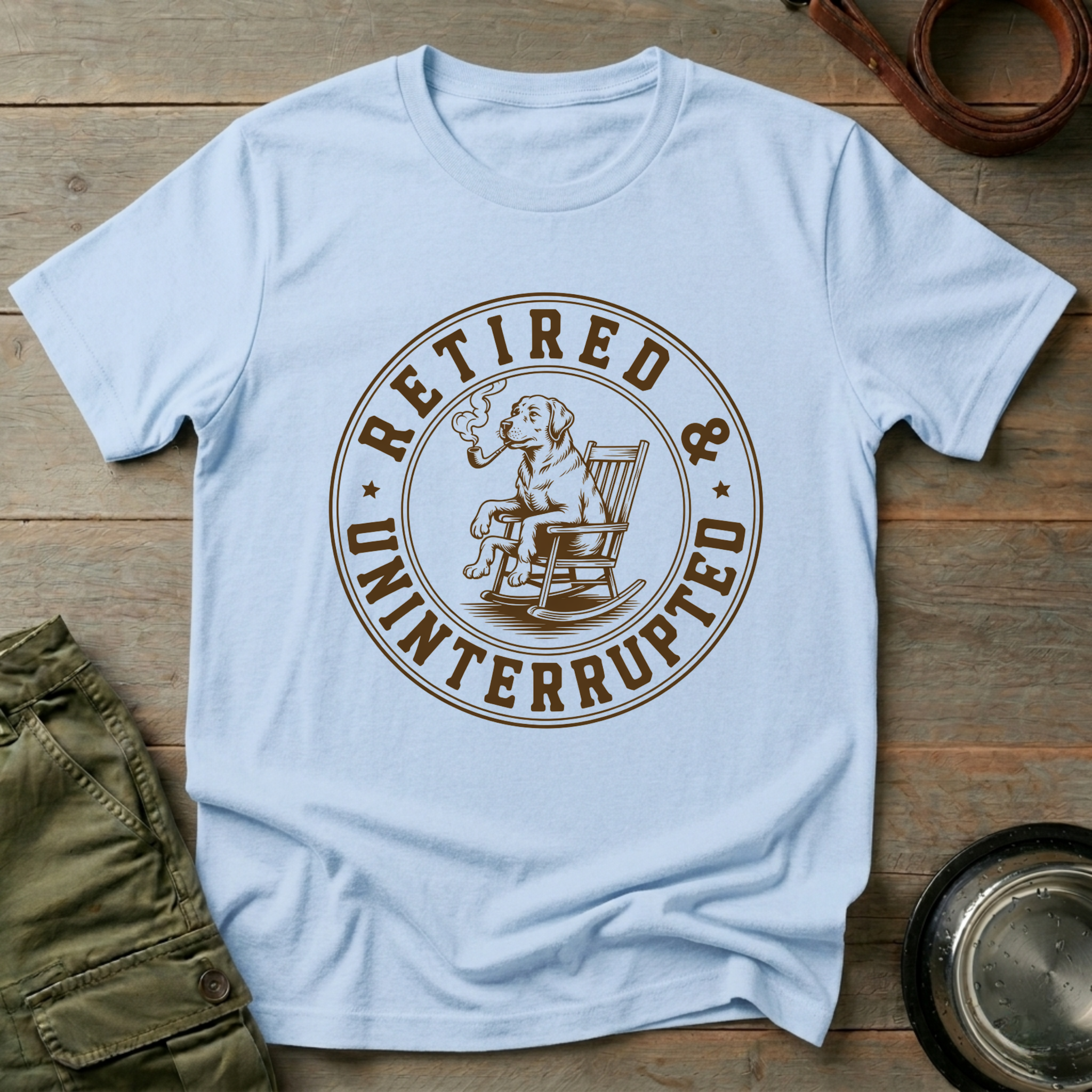 Retired & Uninterrupted Tee