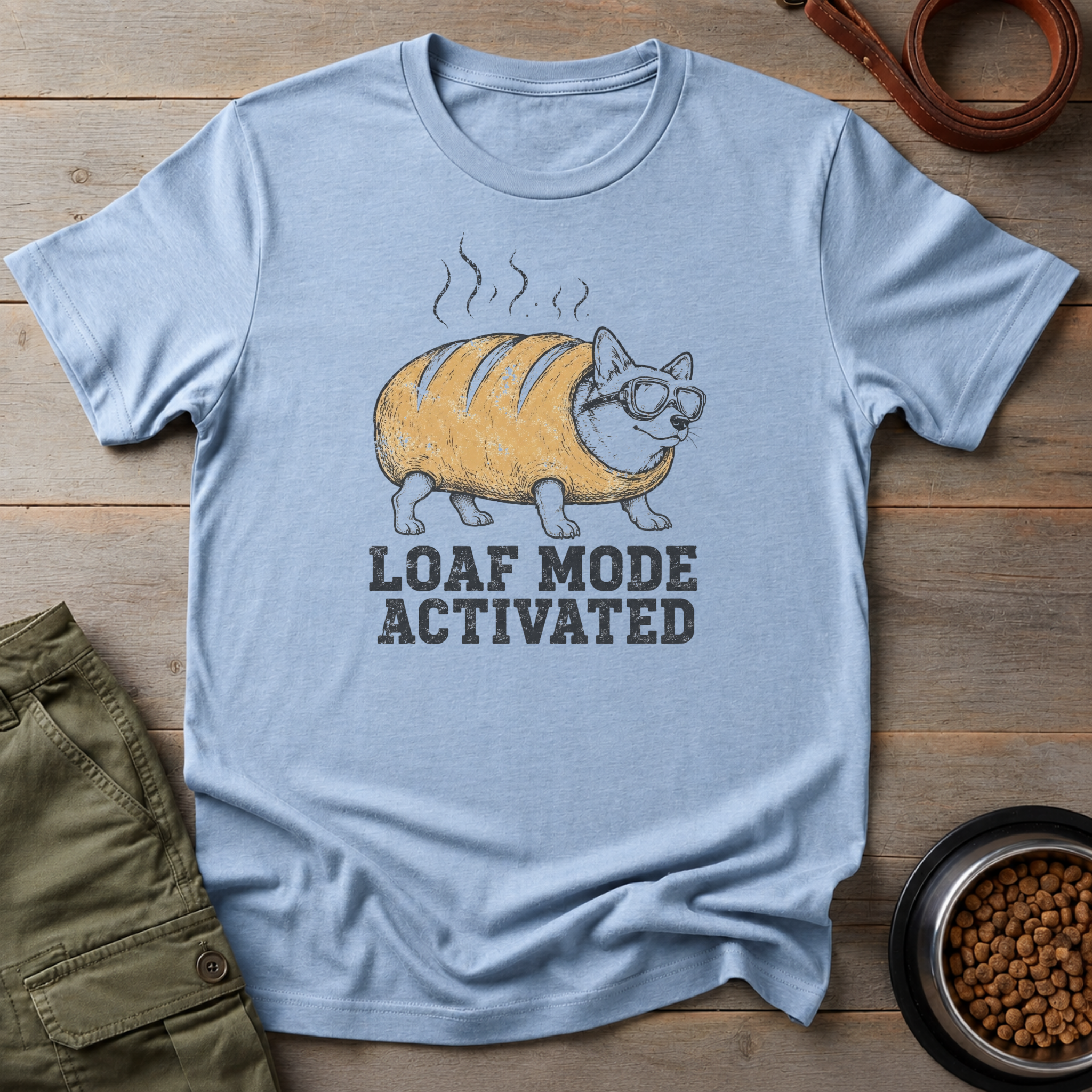 Corgi Loaf Mode Activated Tee