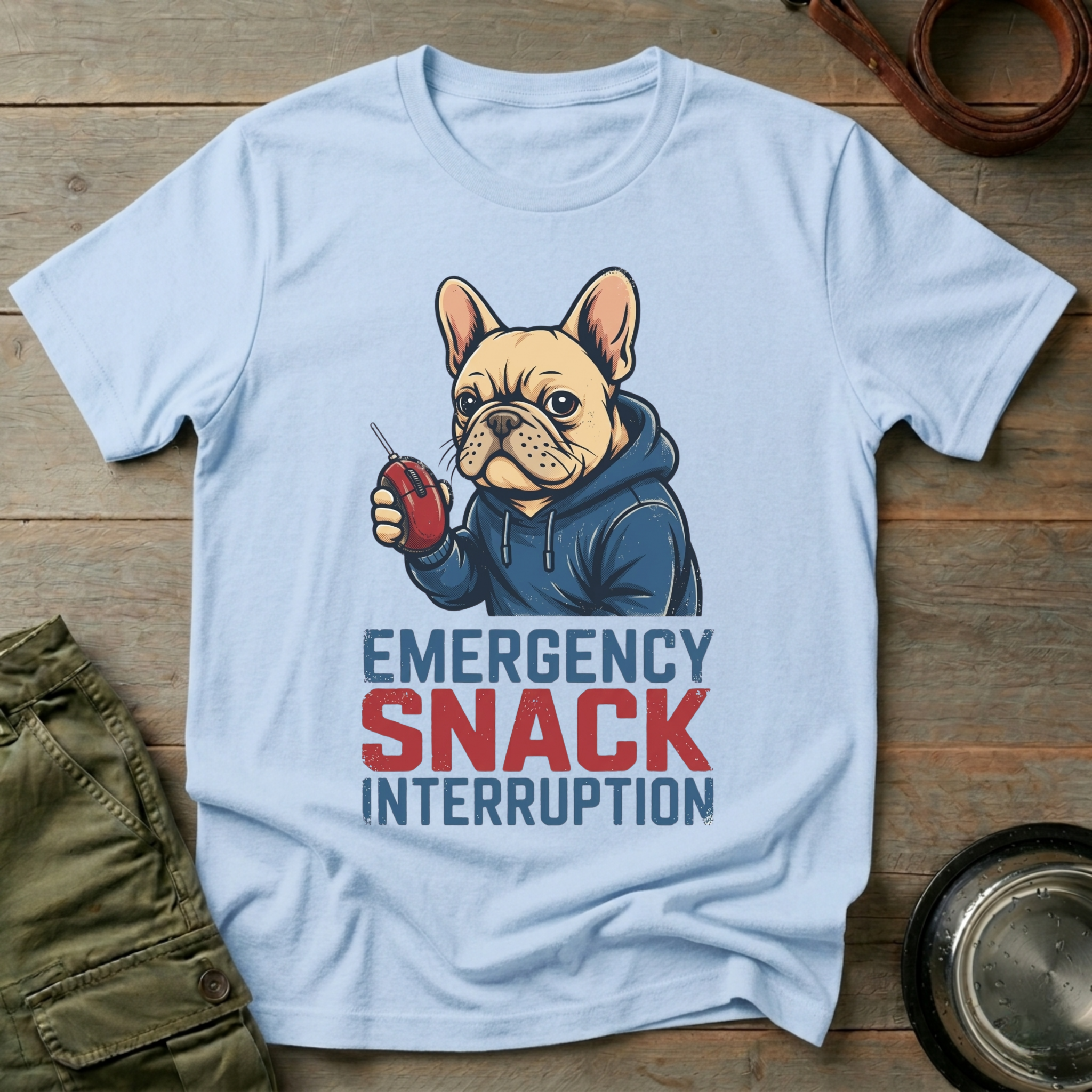Emergency Snack Interruption Tee