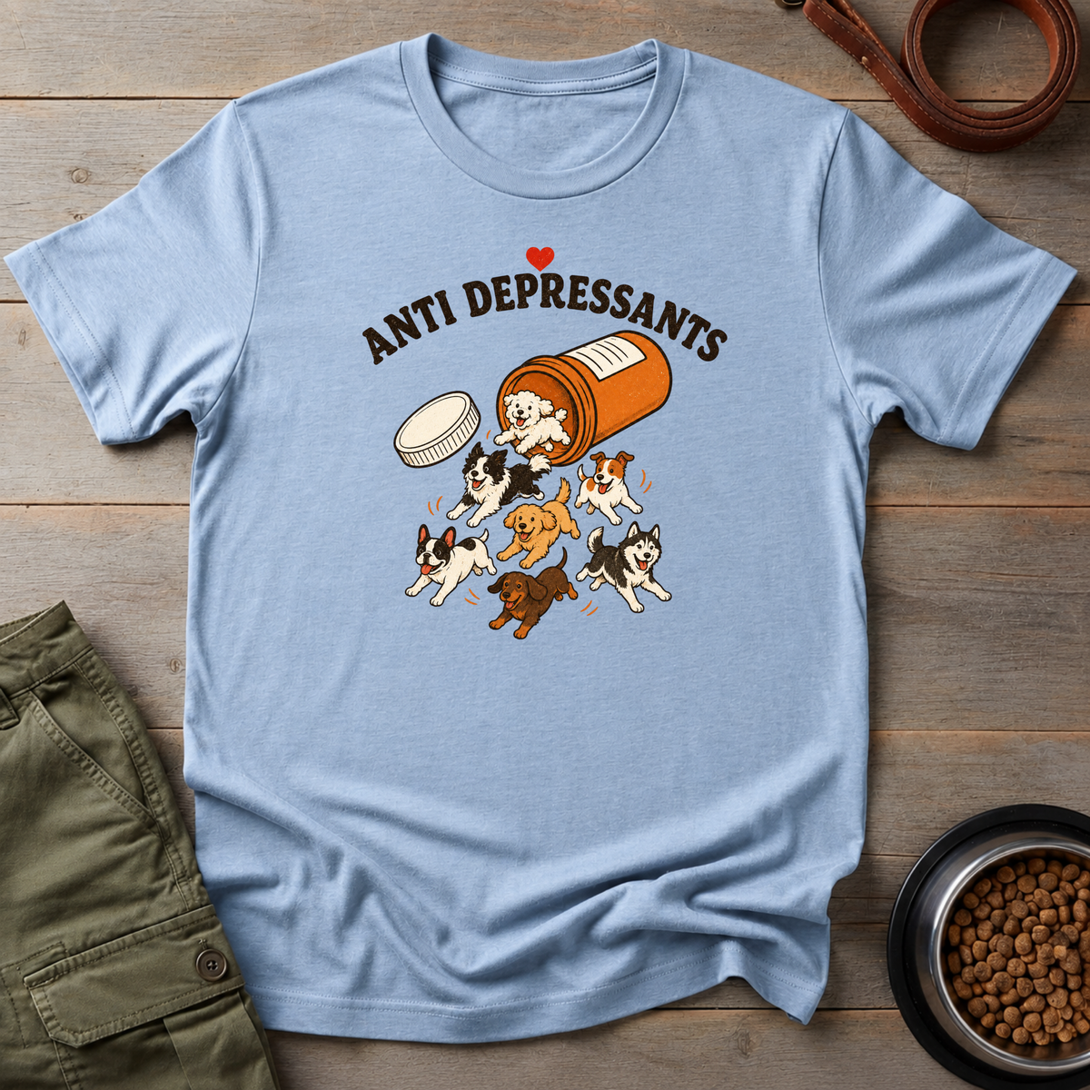 Anti Depressants Dogs Tee