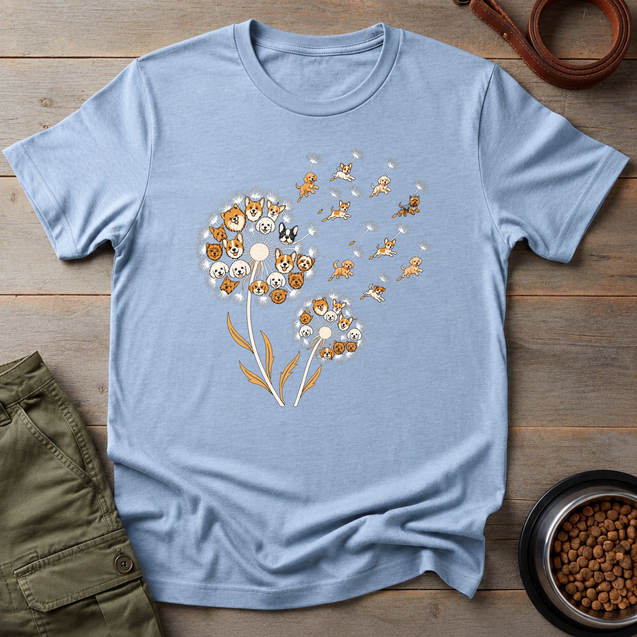 Dog Dandelion Tee