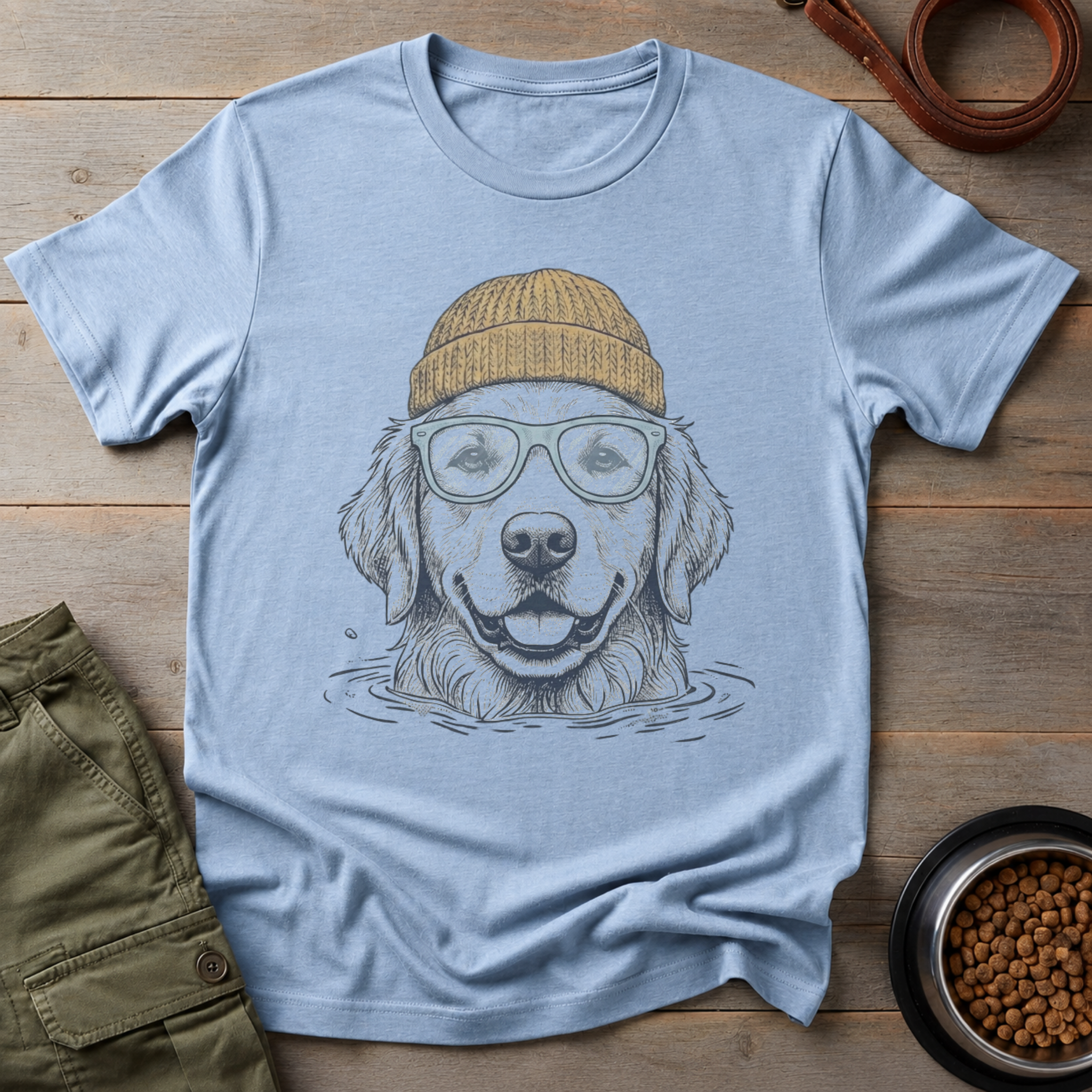 Golden Retriever The Lake Lover Tee