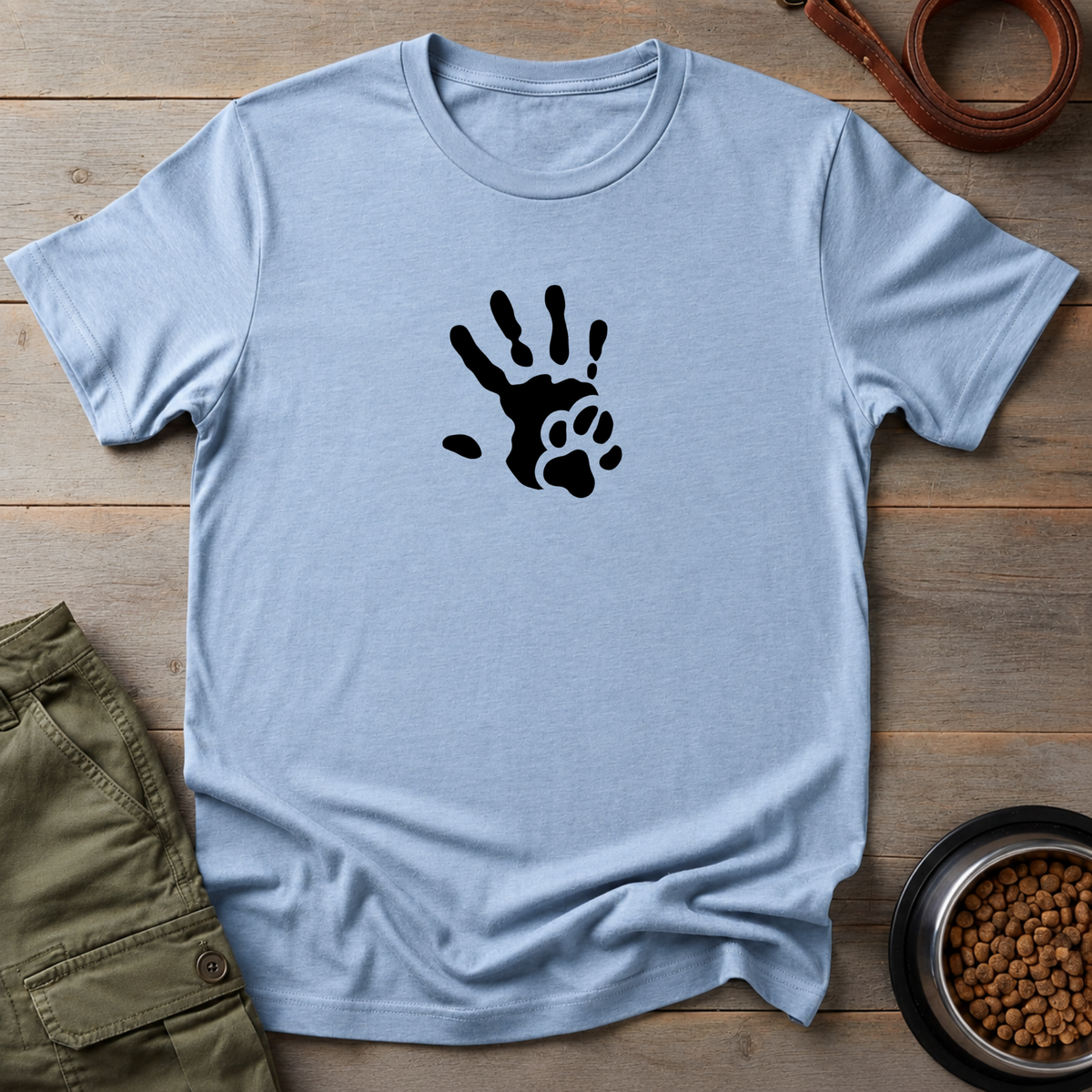 Hand Meets Paw Tee