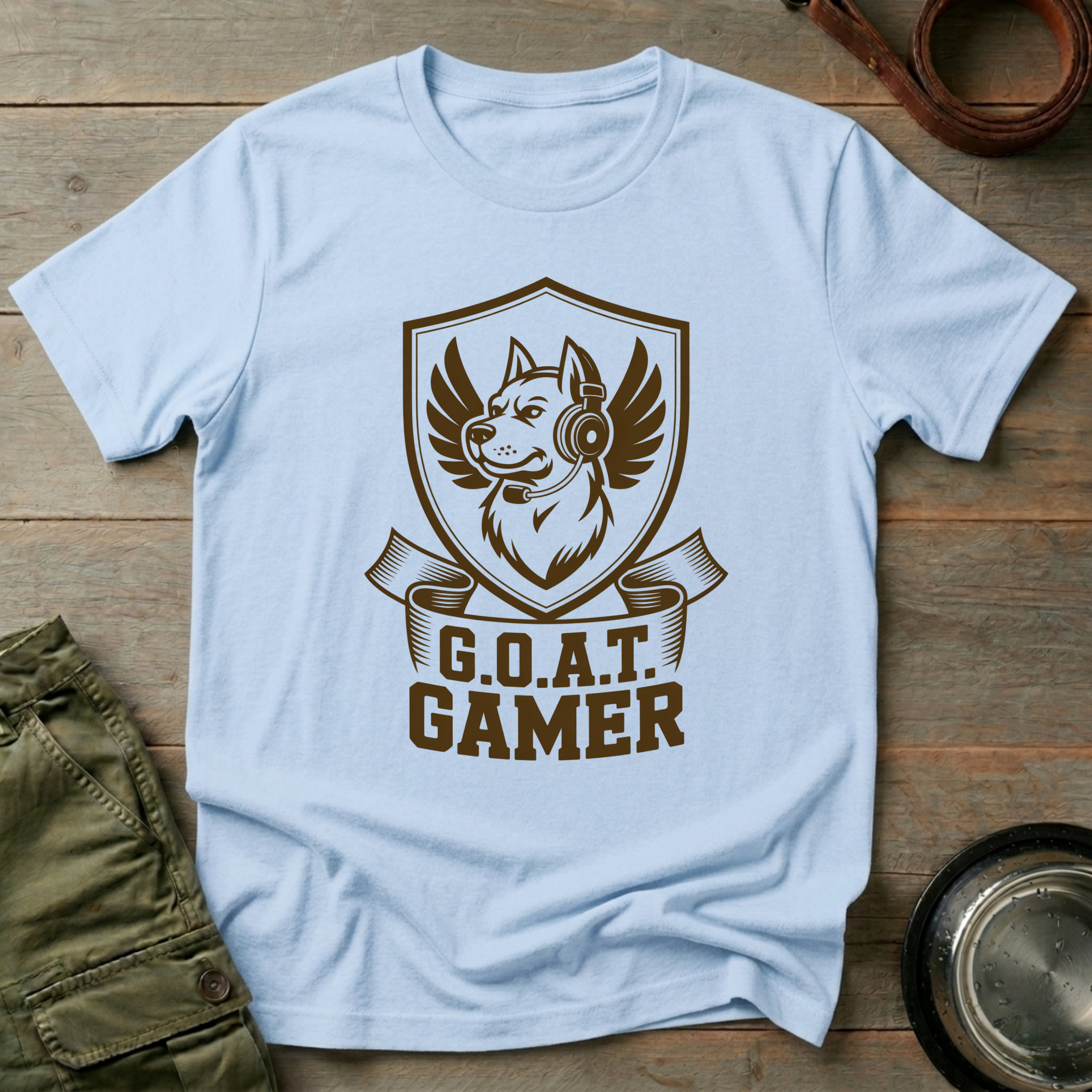 GOAT Gamer Dog Tee
