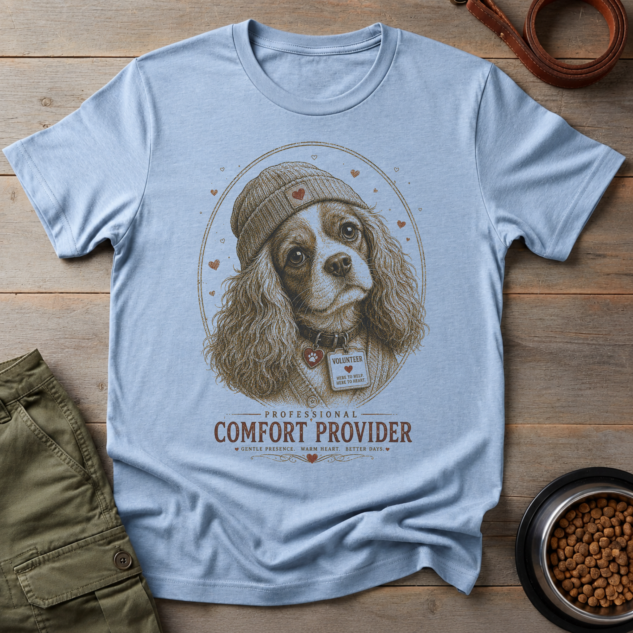 Cavalier King Charles Comfort Provider Tee