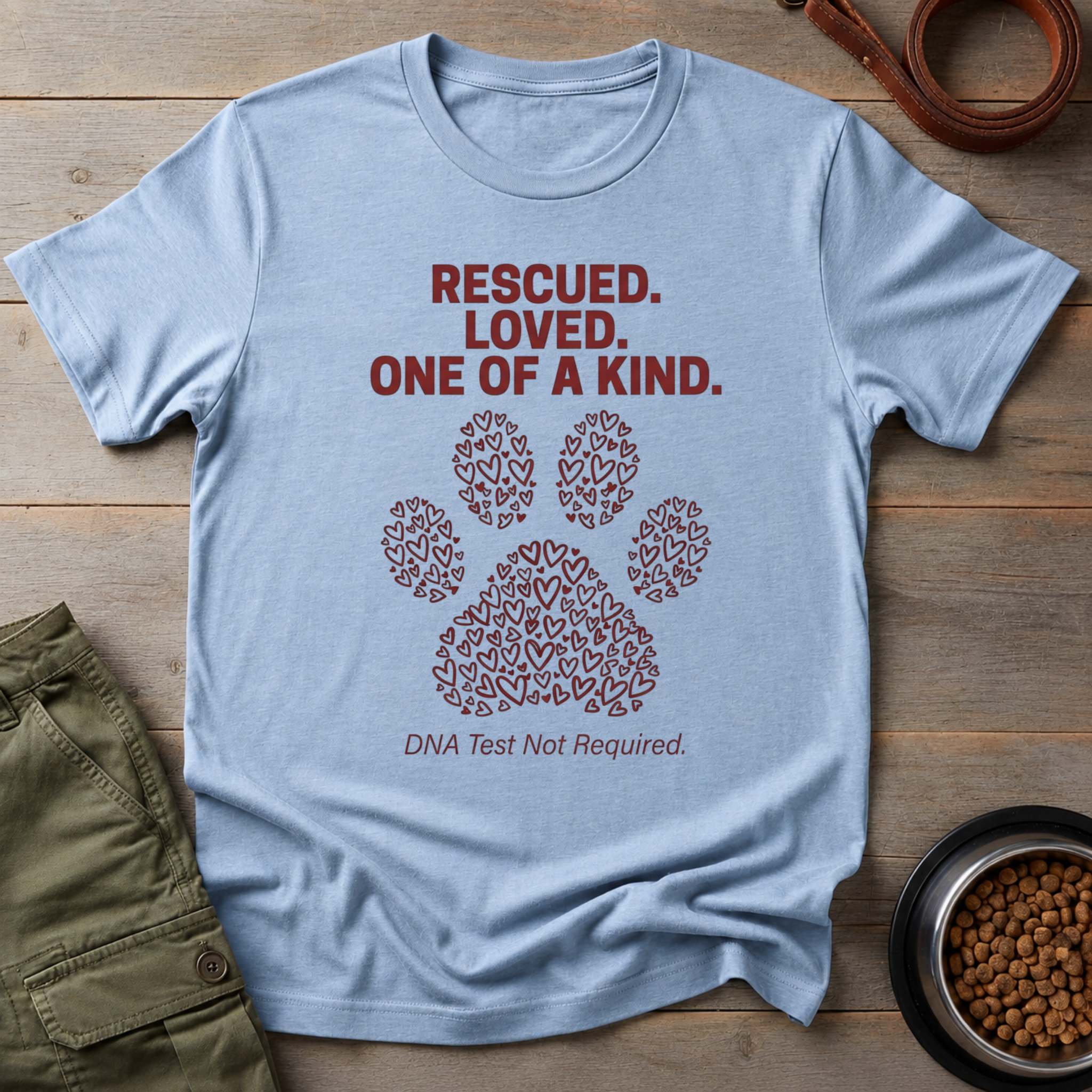 Rescued Loved One Of A Kind Tee