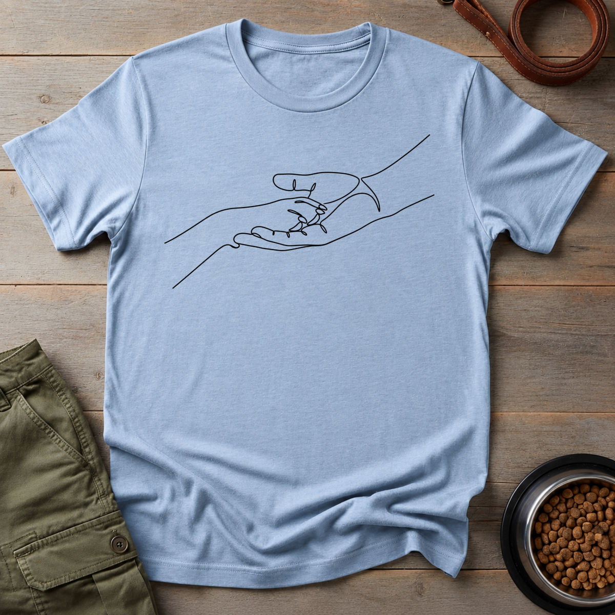 Hand Paw Connection Tee