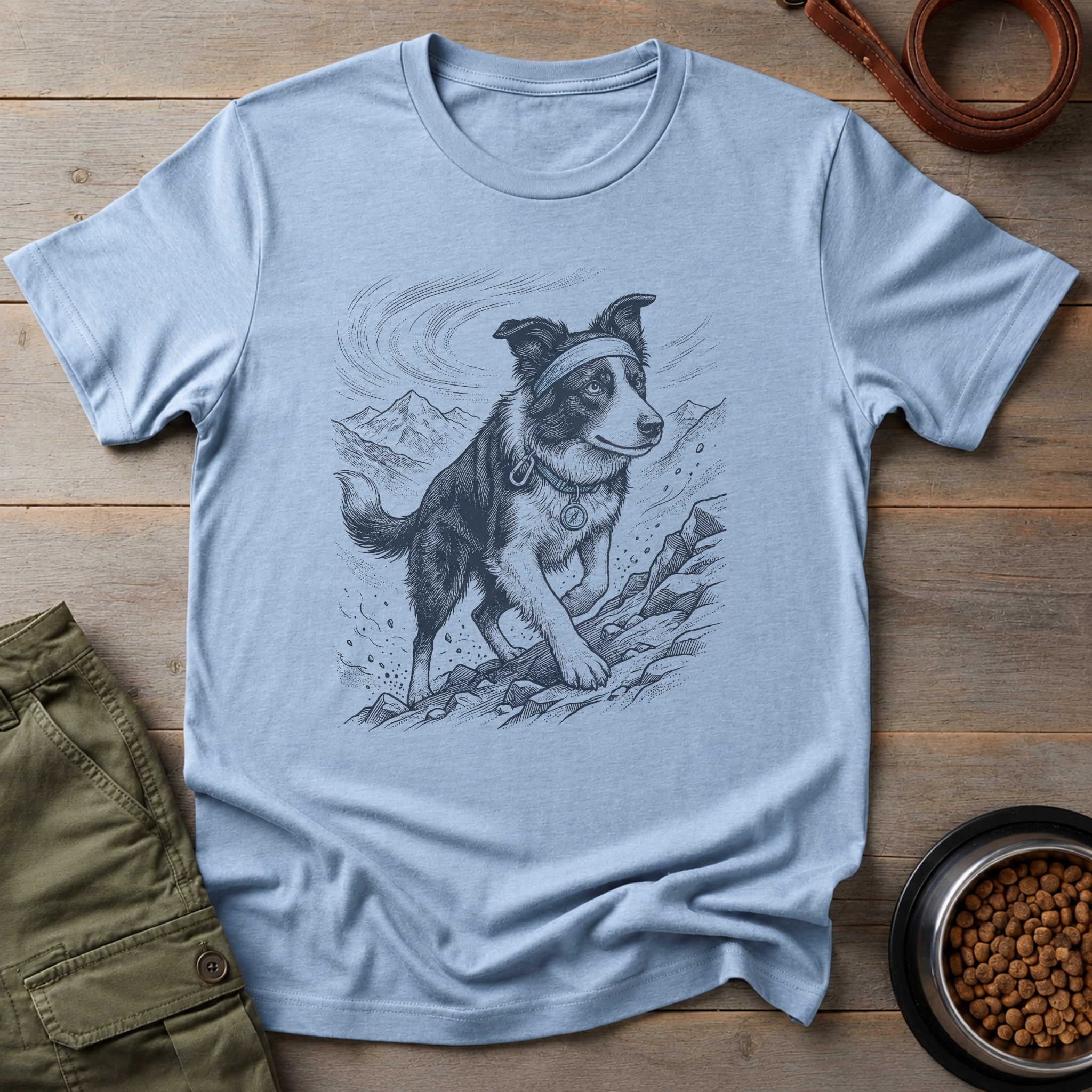 Border Collie The Summit Chaser Tee
