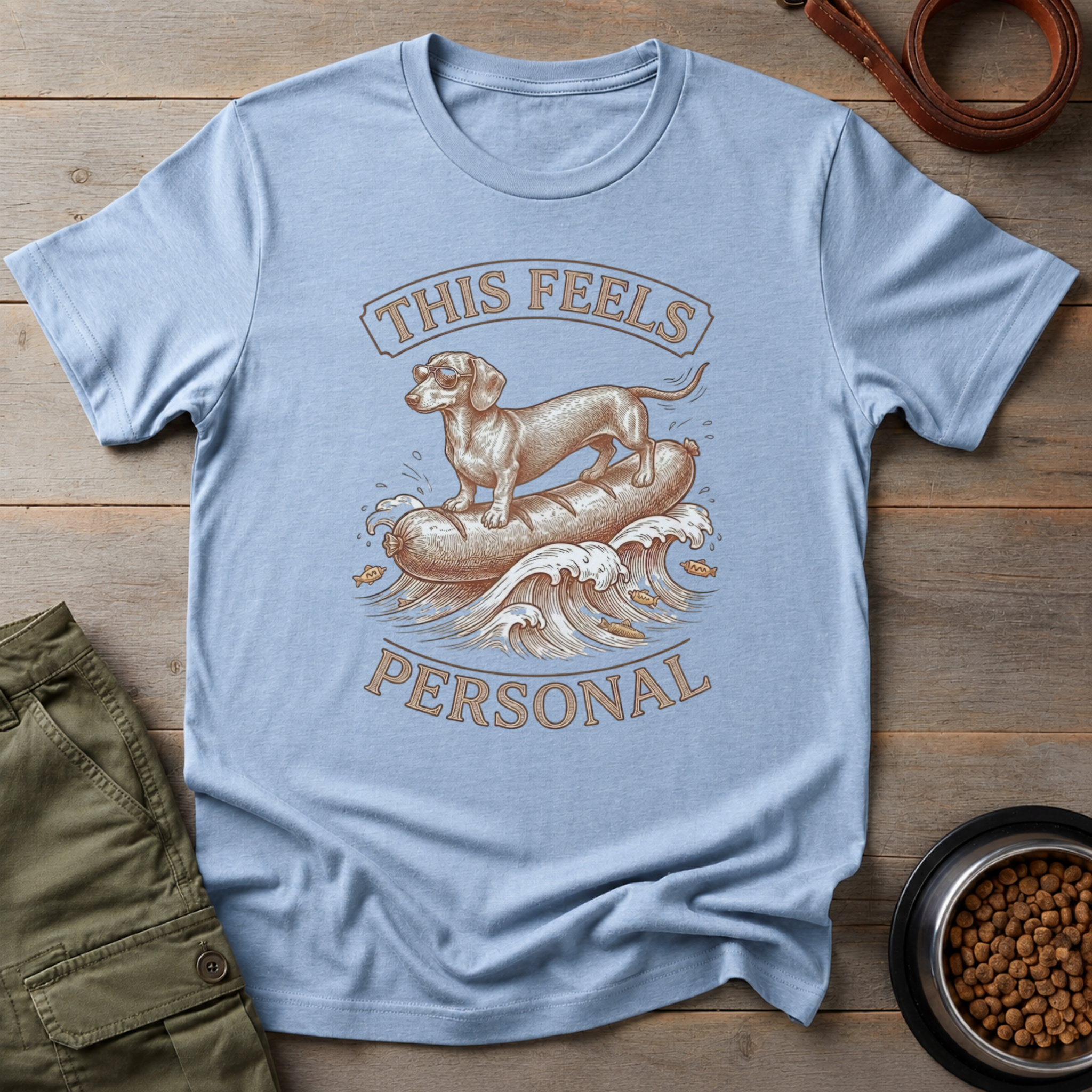Dachshund This Feels Personal Tee