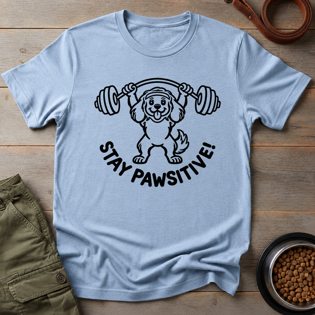 Pawsitive Dog Workout Tee