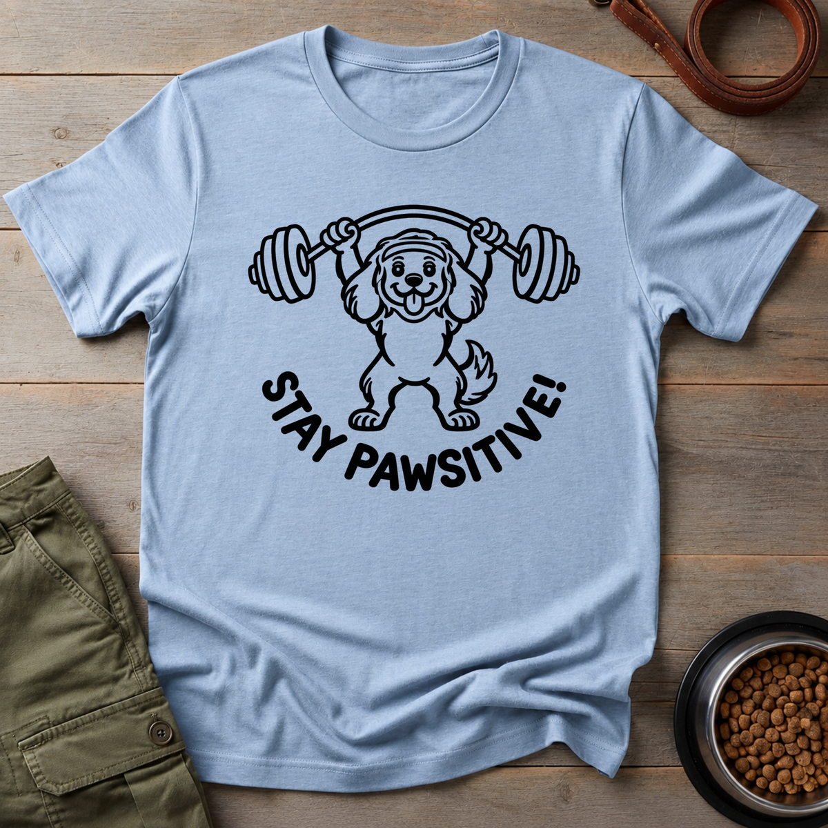 Pawsitive Dog Workout Tee