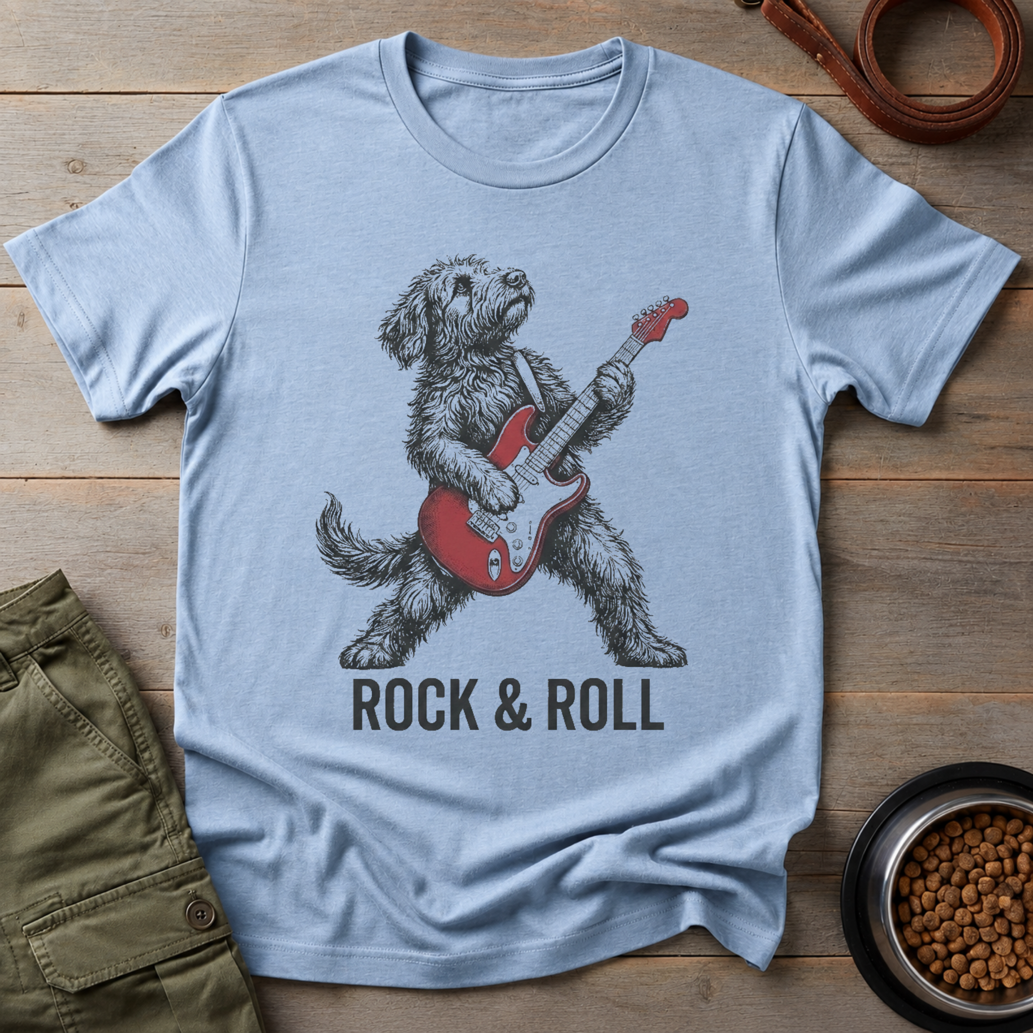 Labradoodle Rock and Roll Tee