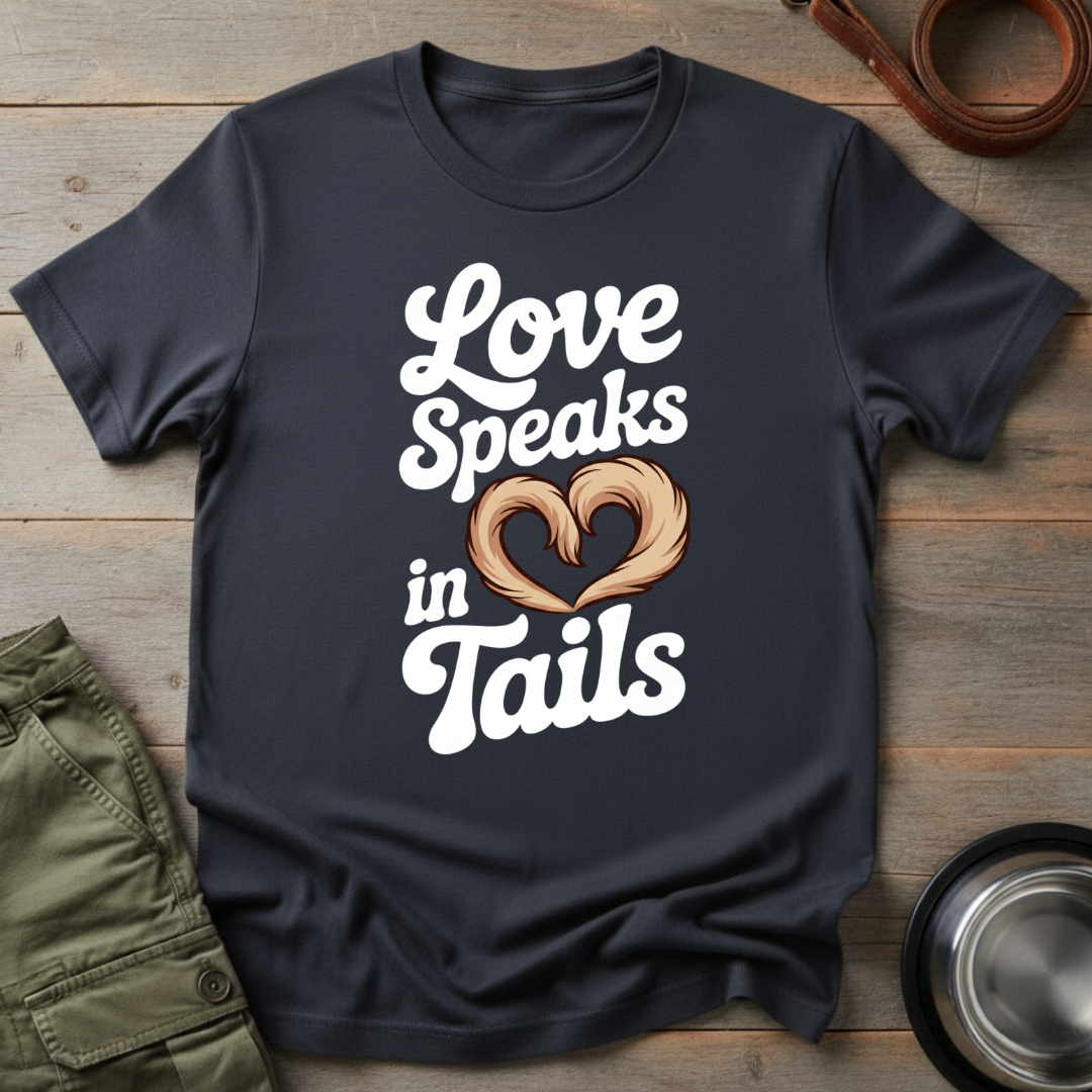Love Speaks In Tails Tee
