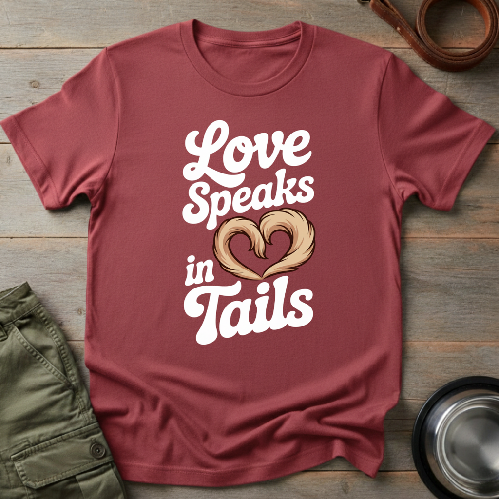 Love Speaks In Tails Tee