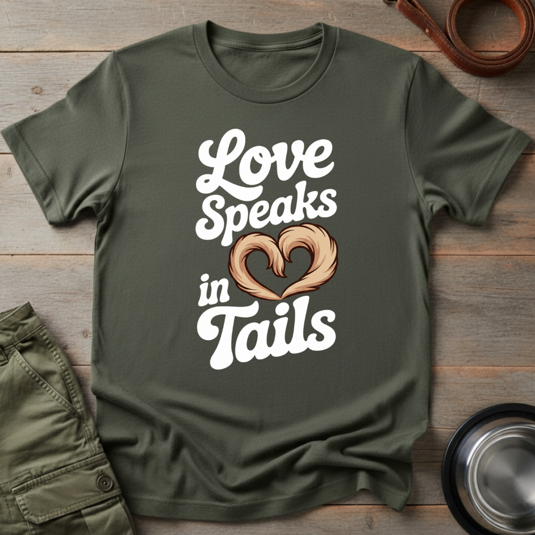 Love Speaks In Tails Tee
