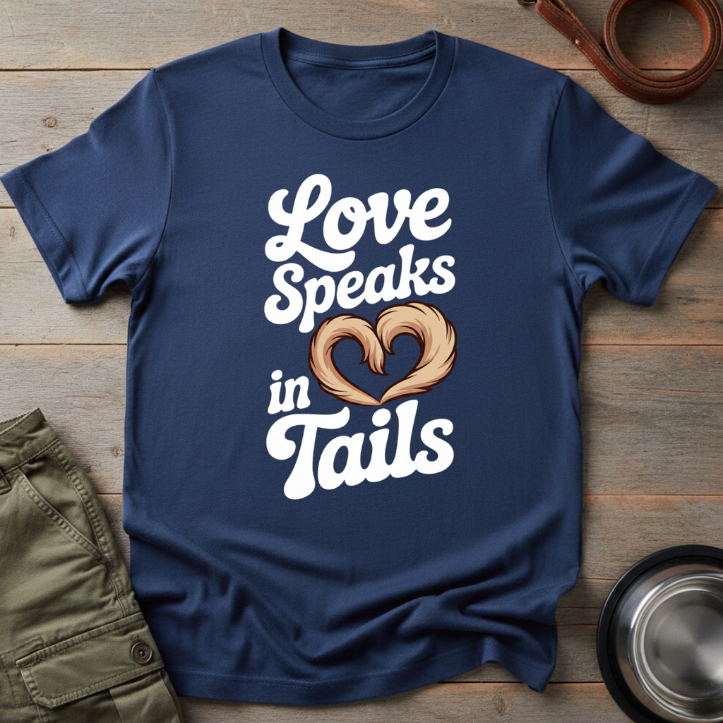 Love Speaks In Tails Tee