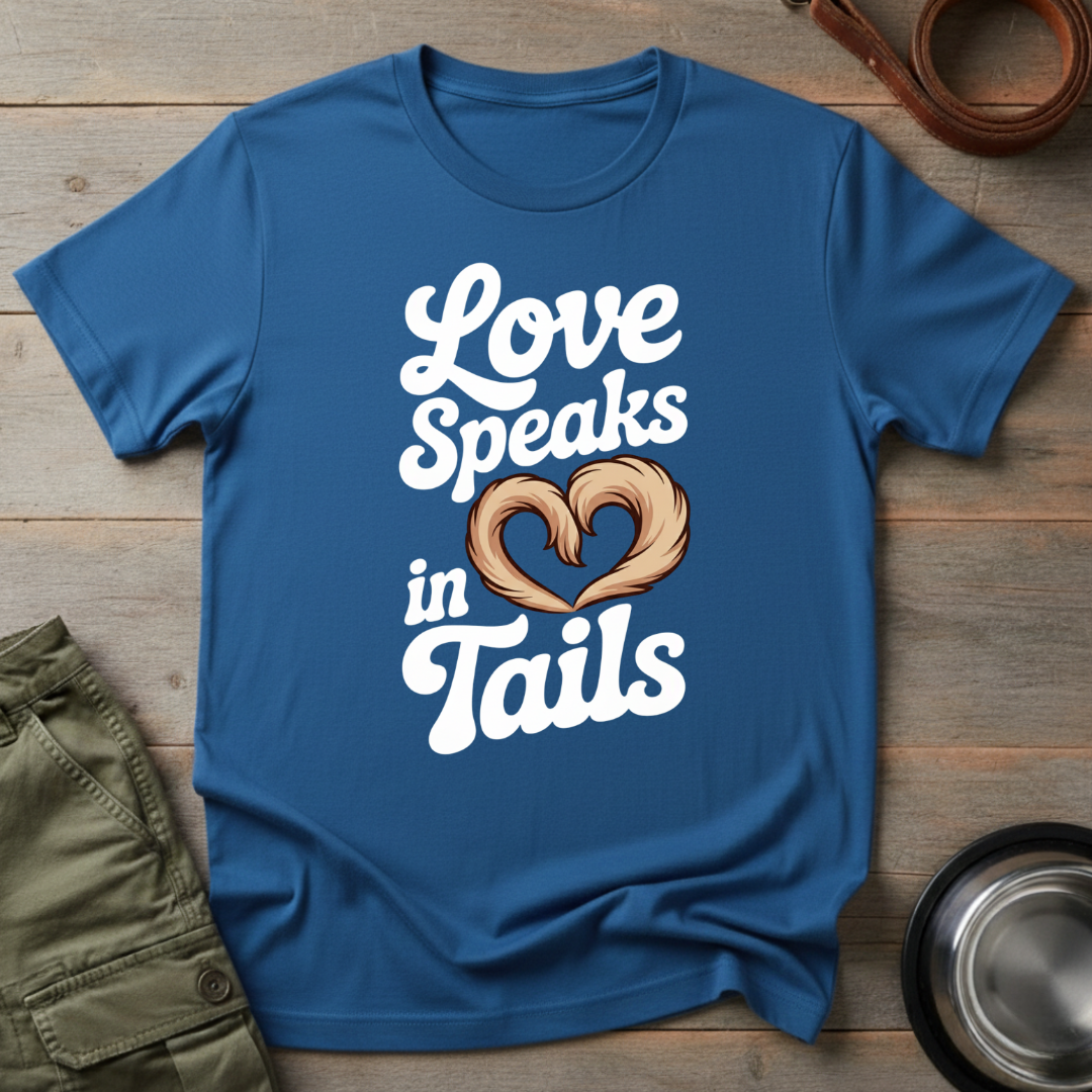 Love Speaks In Tails Tee