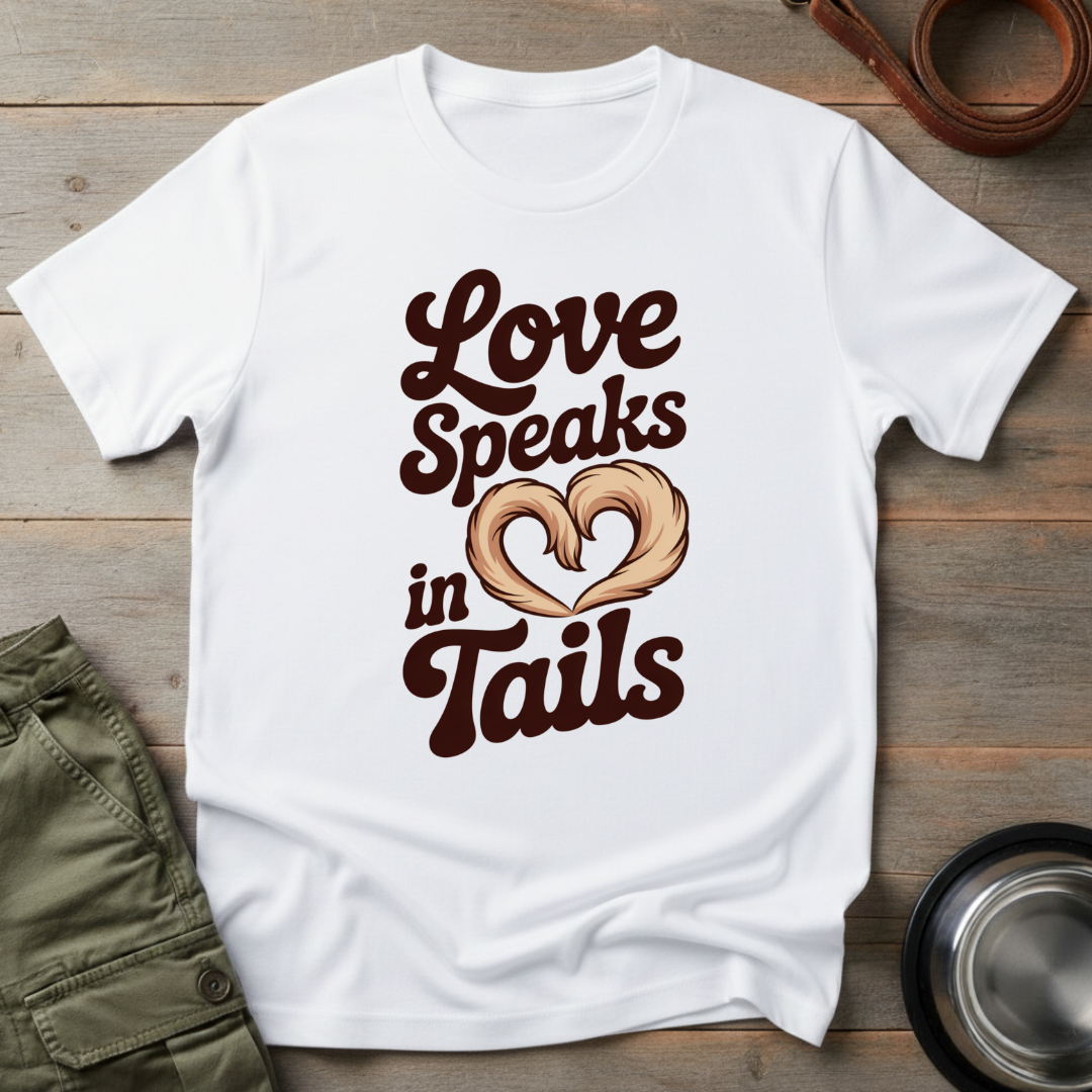 Love Speaks In Tails Tee