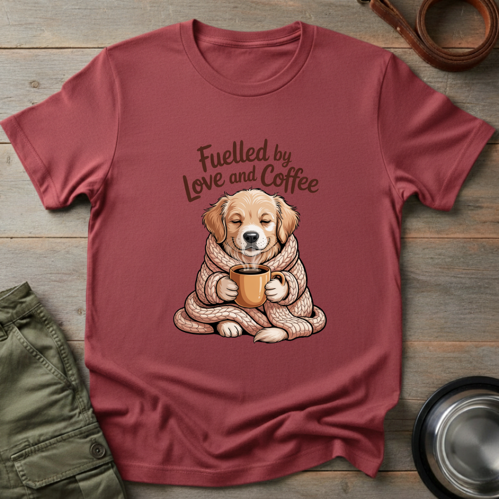 Love & Coffee Pup Tee