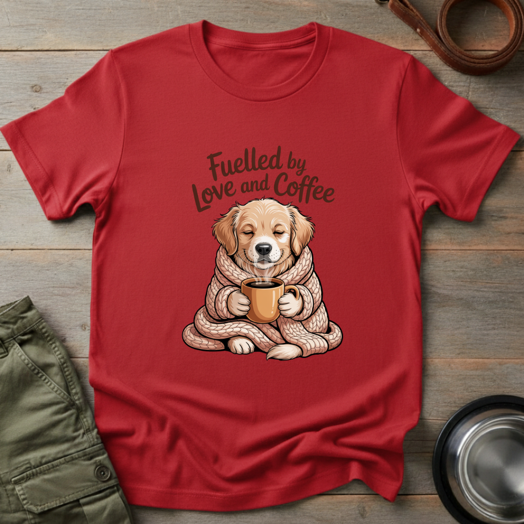 Love & Coffee Pup Tee