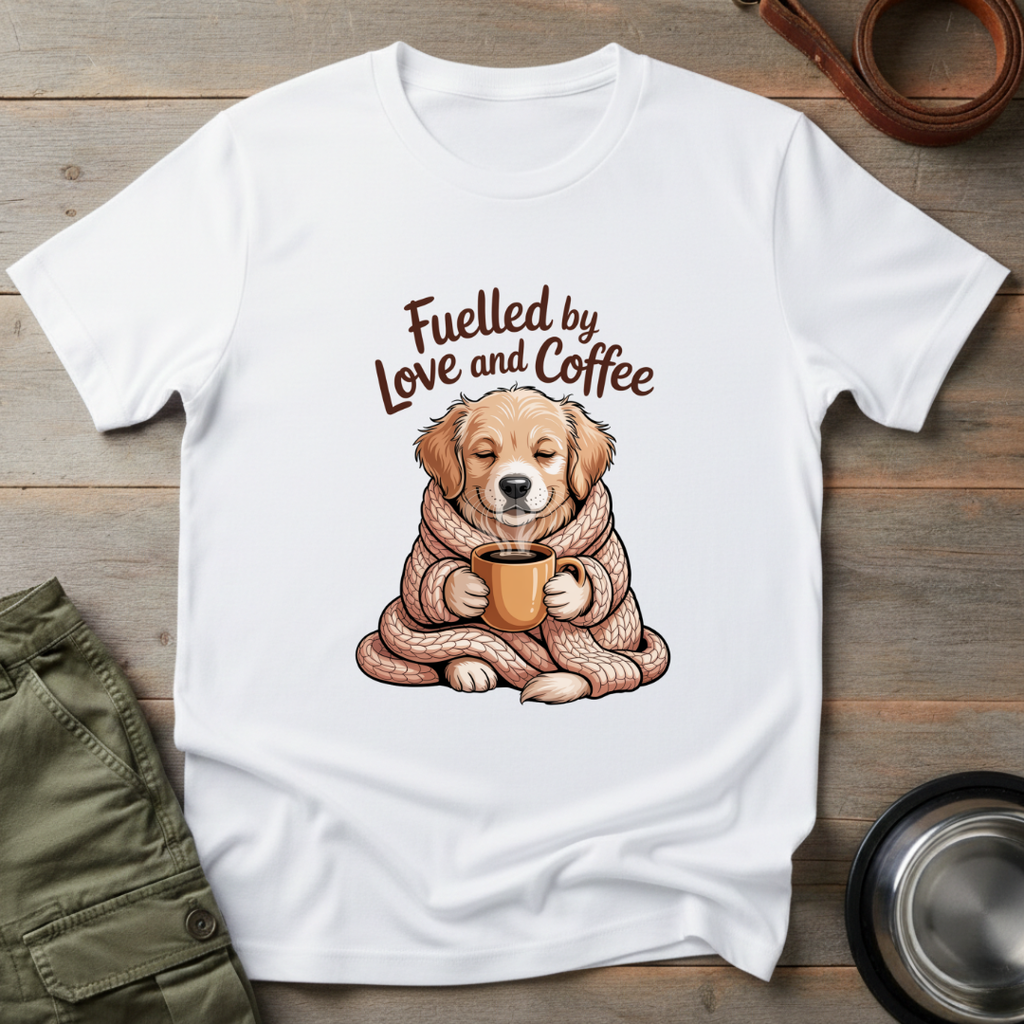 Love & Coffee Pup Tee