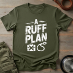 A Ruff Plan Dog Tee