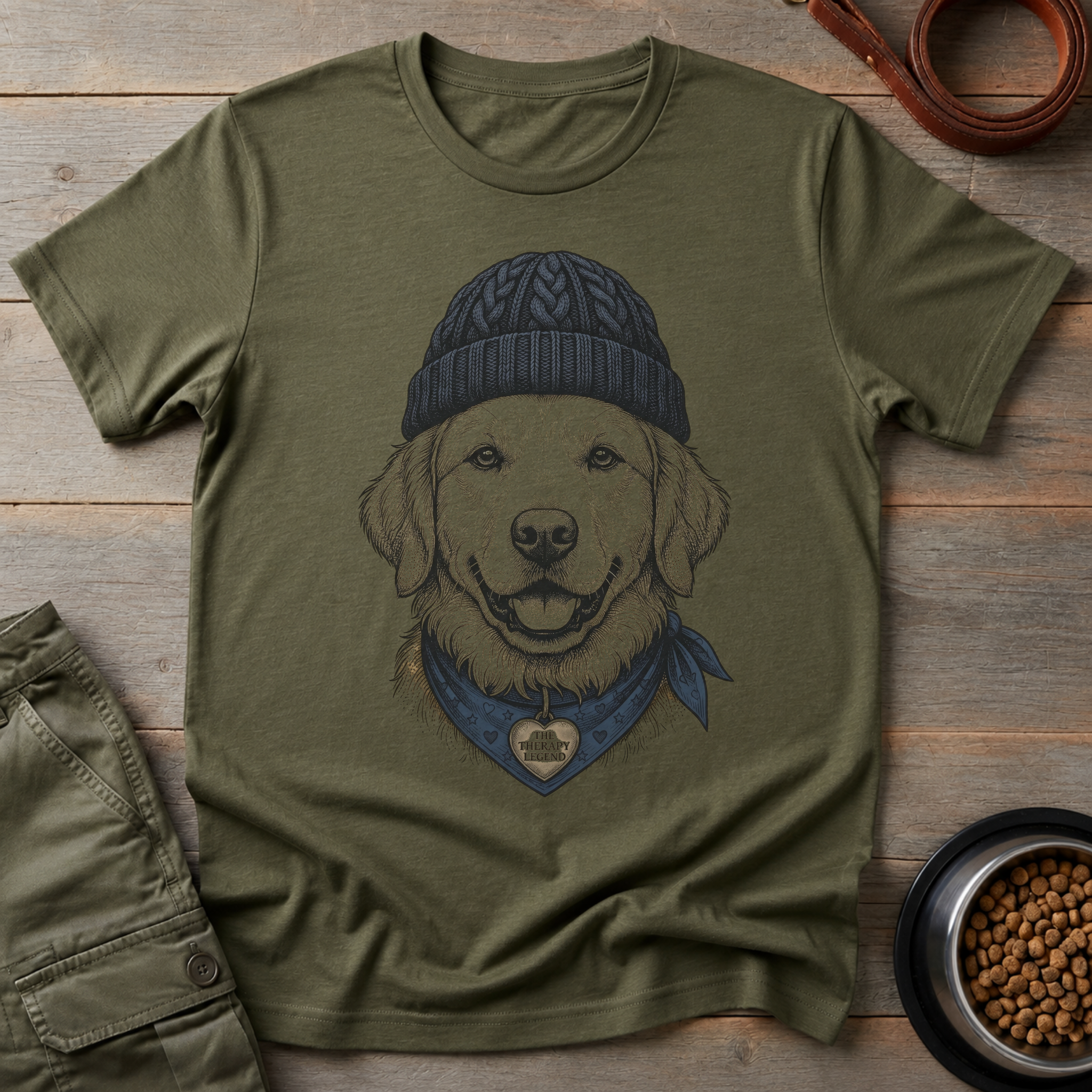 Golden Retriever The Therapy Legend Tee