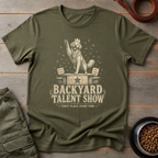 Golden Retriever Backyard Talent Show Tee
