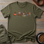 Dachshund Book Lover Tee