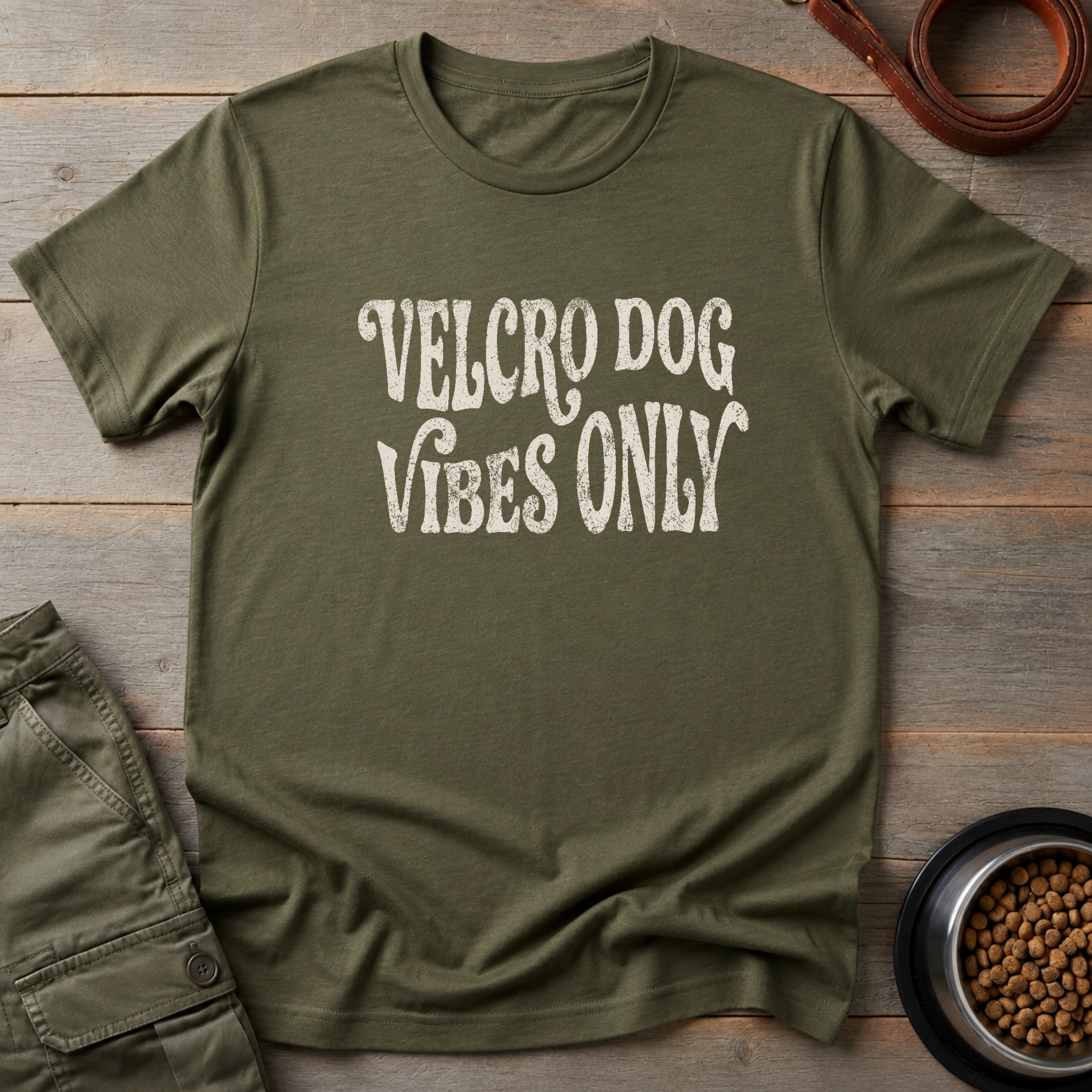 Velcro Dog Vibes Only Tee