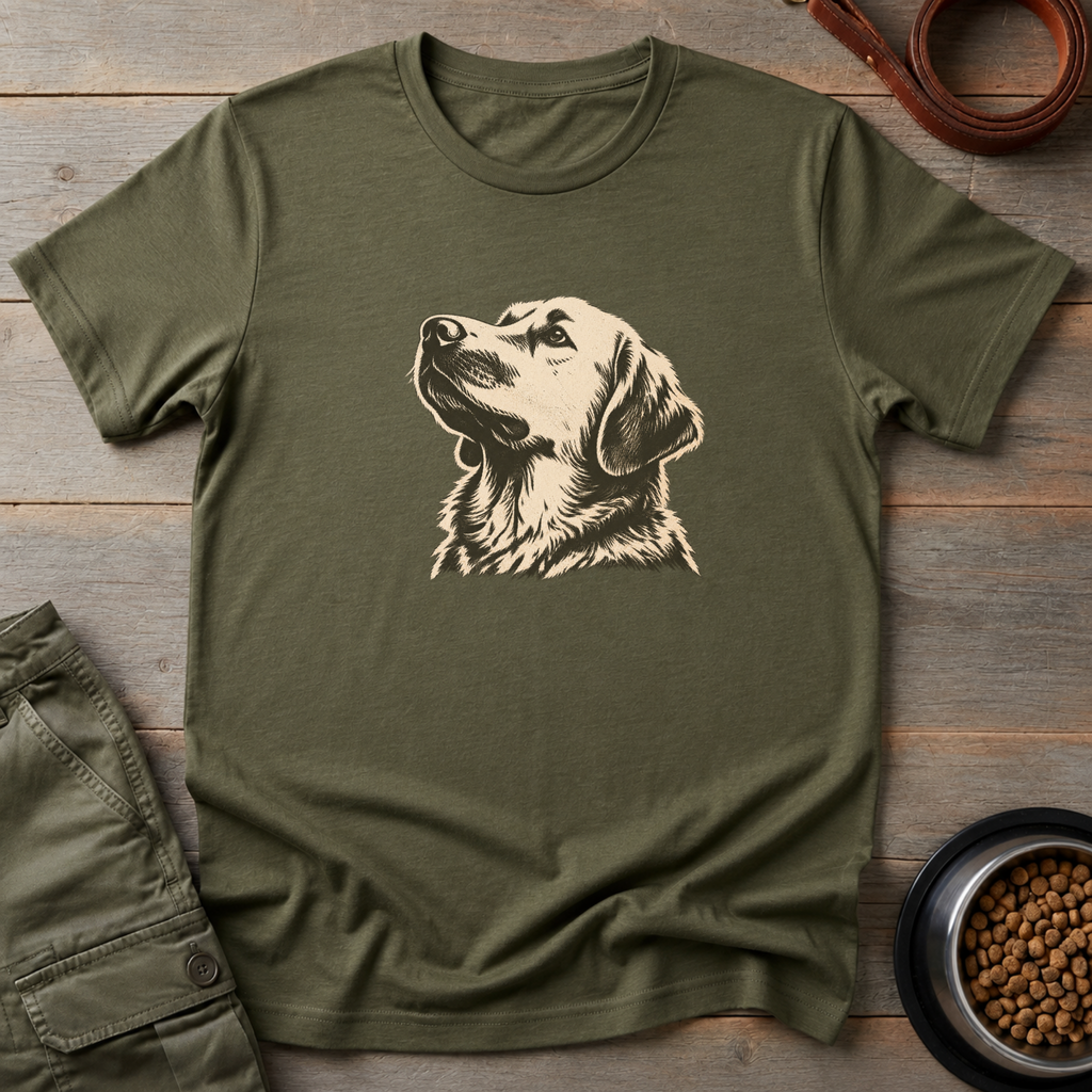 Vintage Bulldog Art Tee