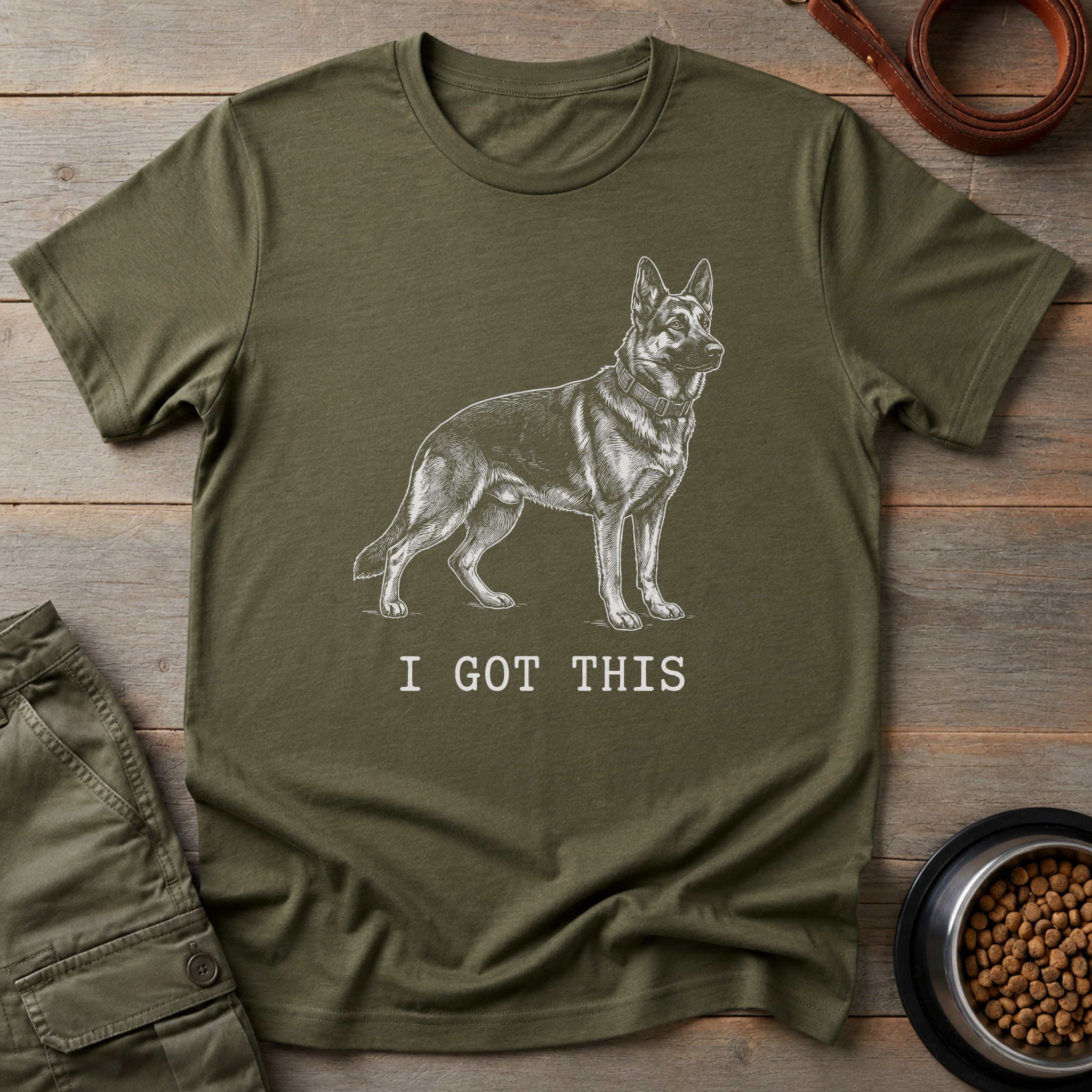 German Shepherd I Got This Tee