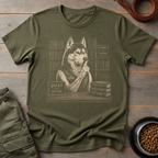 Husky the Librarian Tee
