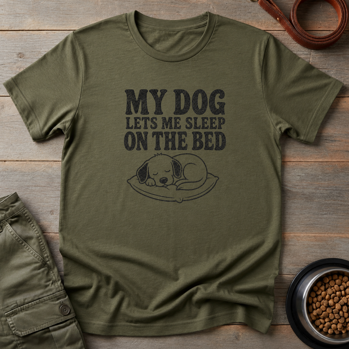 Dog Lets Me Sleep Tee