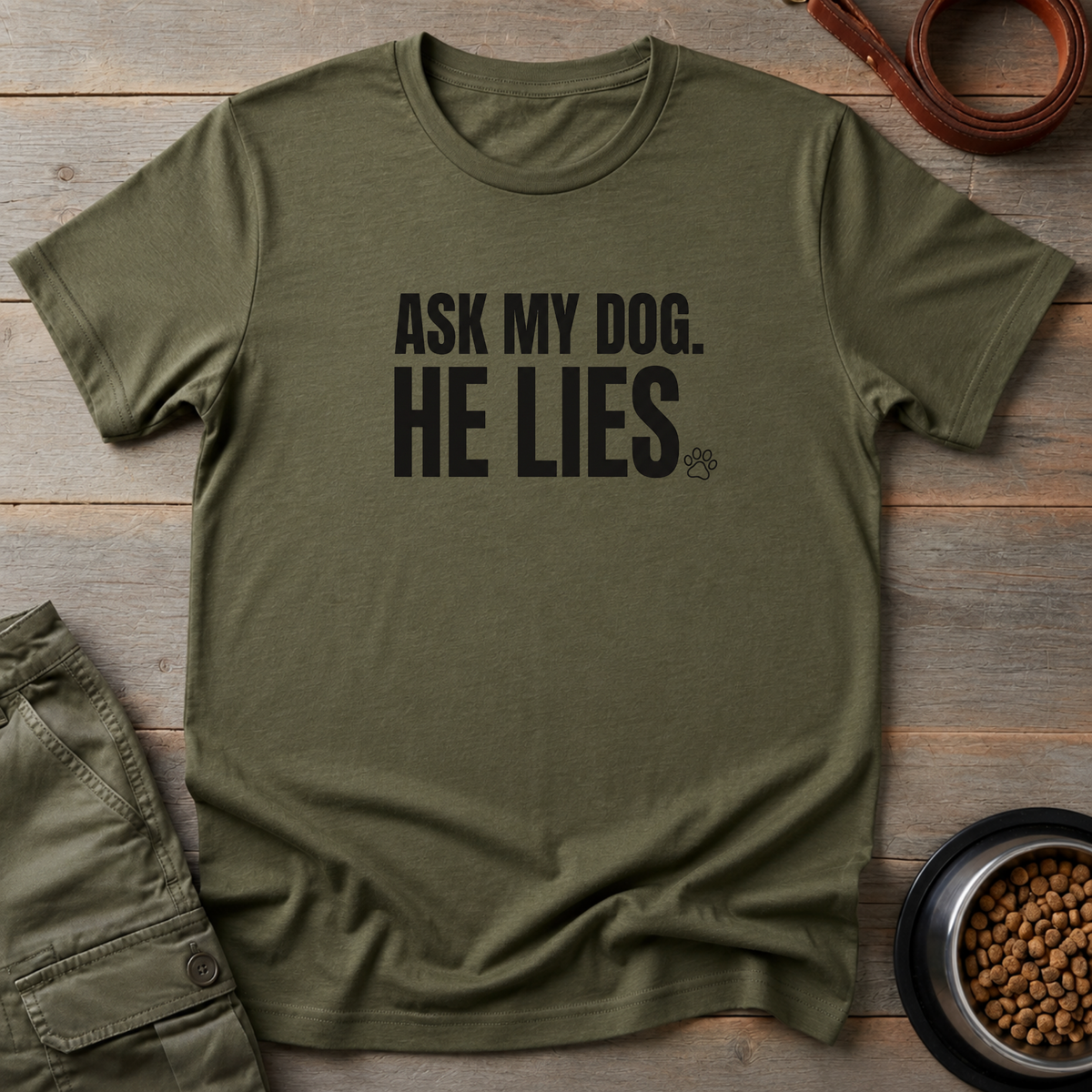 Ask My Dog Tee