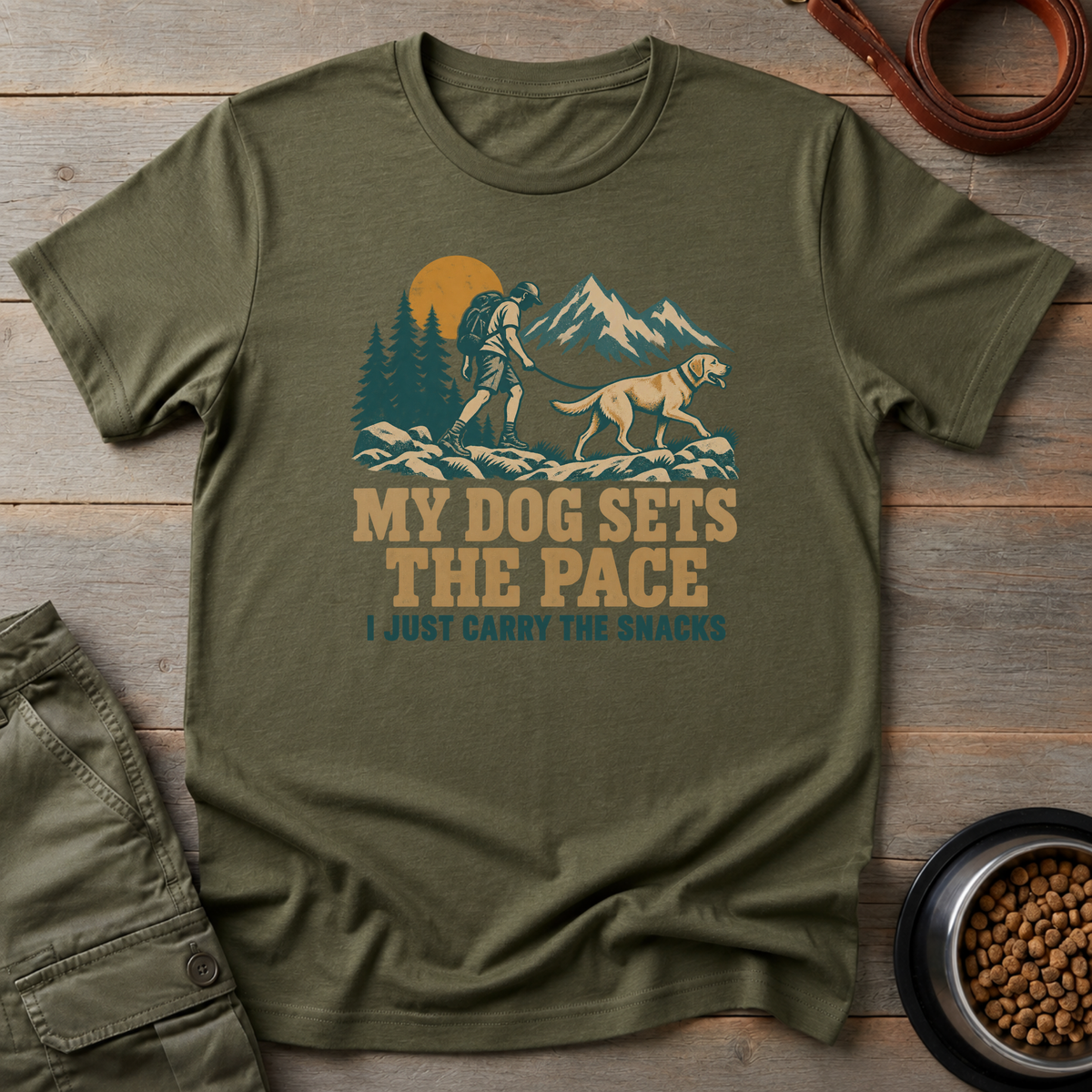 Dog Hiking Pace Tee