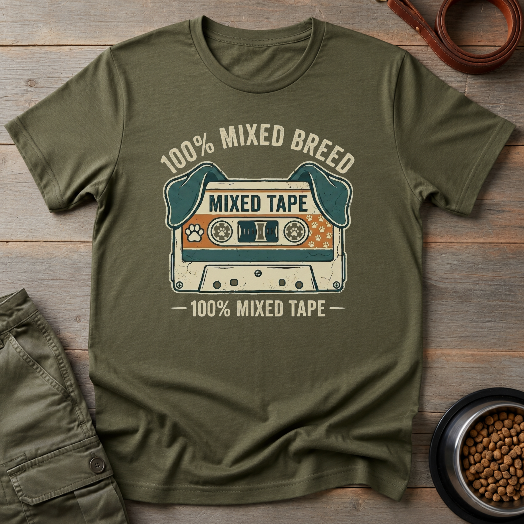 Mixed Breed Mixed Tape Tee