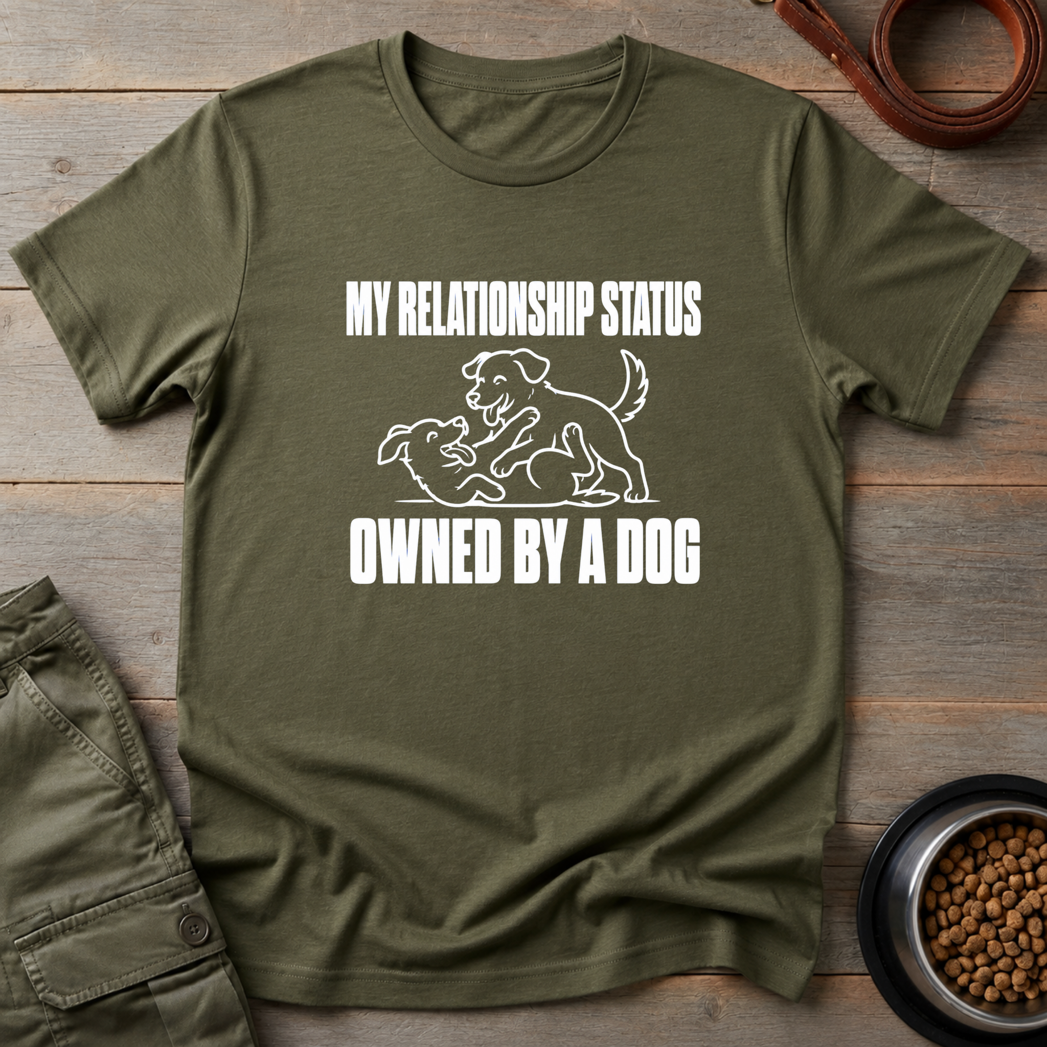 My Relationship Status Owned By A Dog Tee