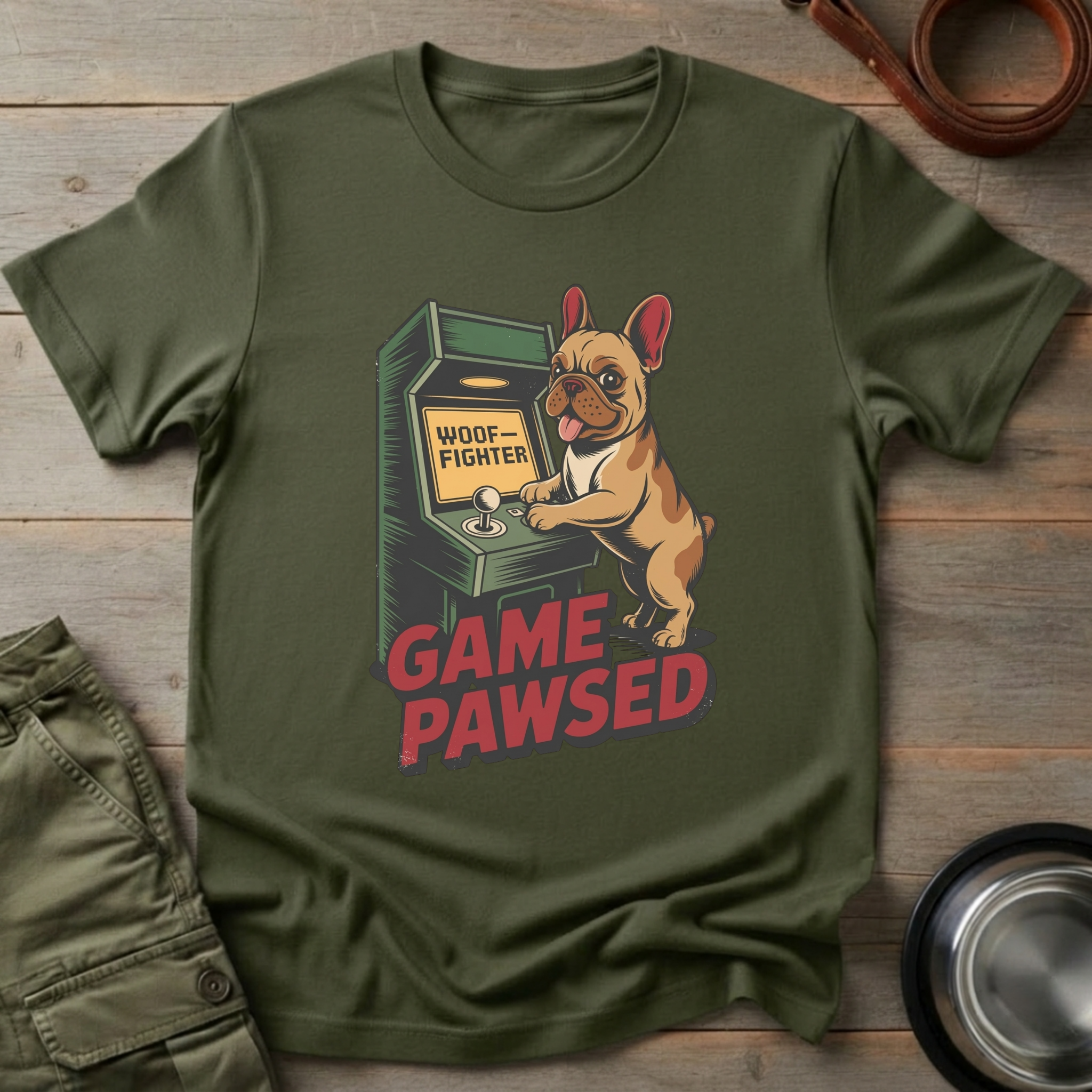 Game Pawsed Gamer Tee
