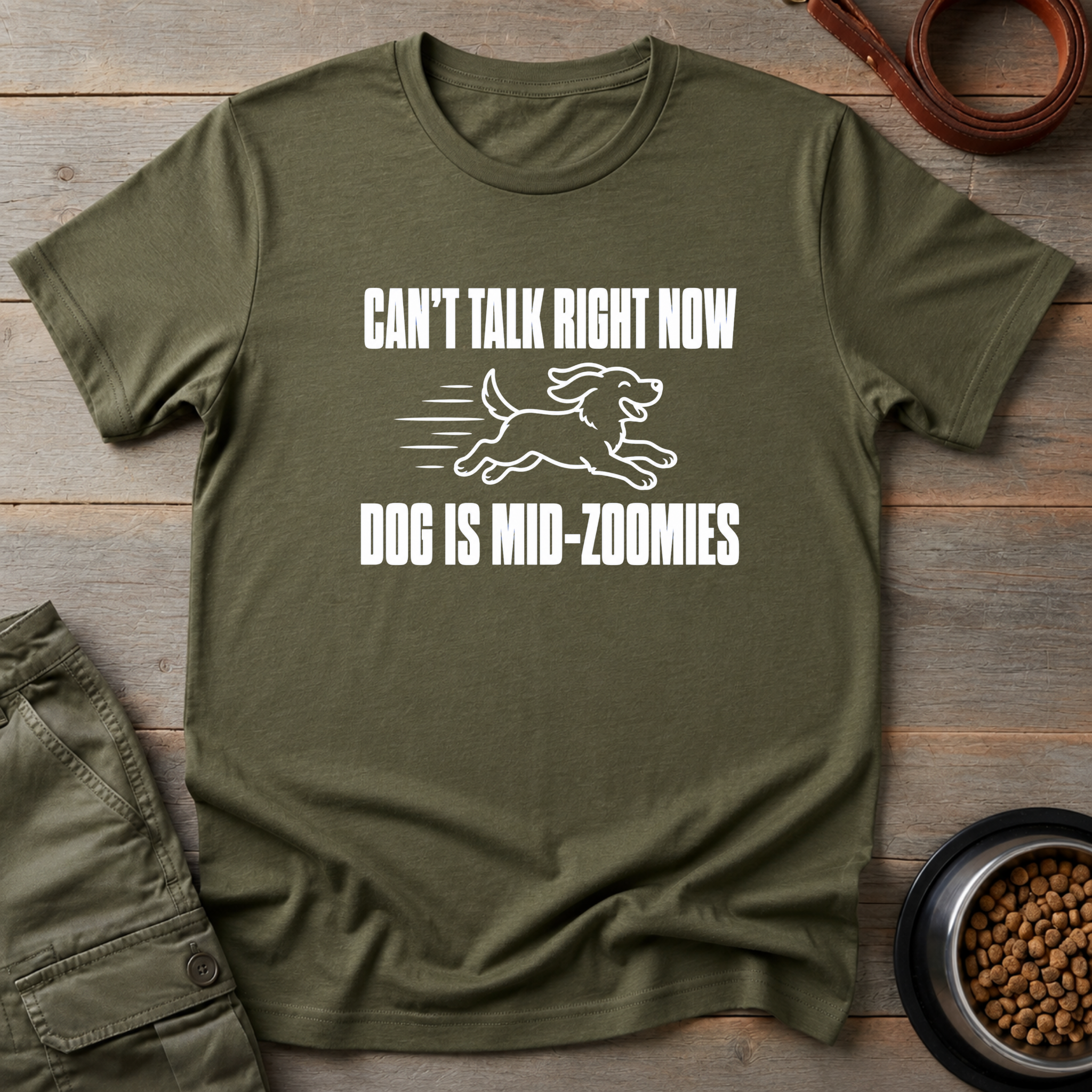 Dog Is Mid-Zoomies Vintage Tee