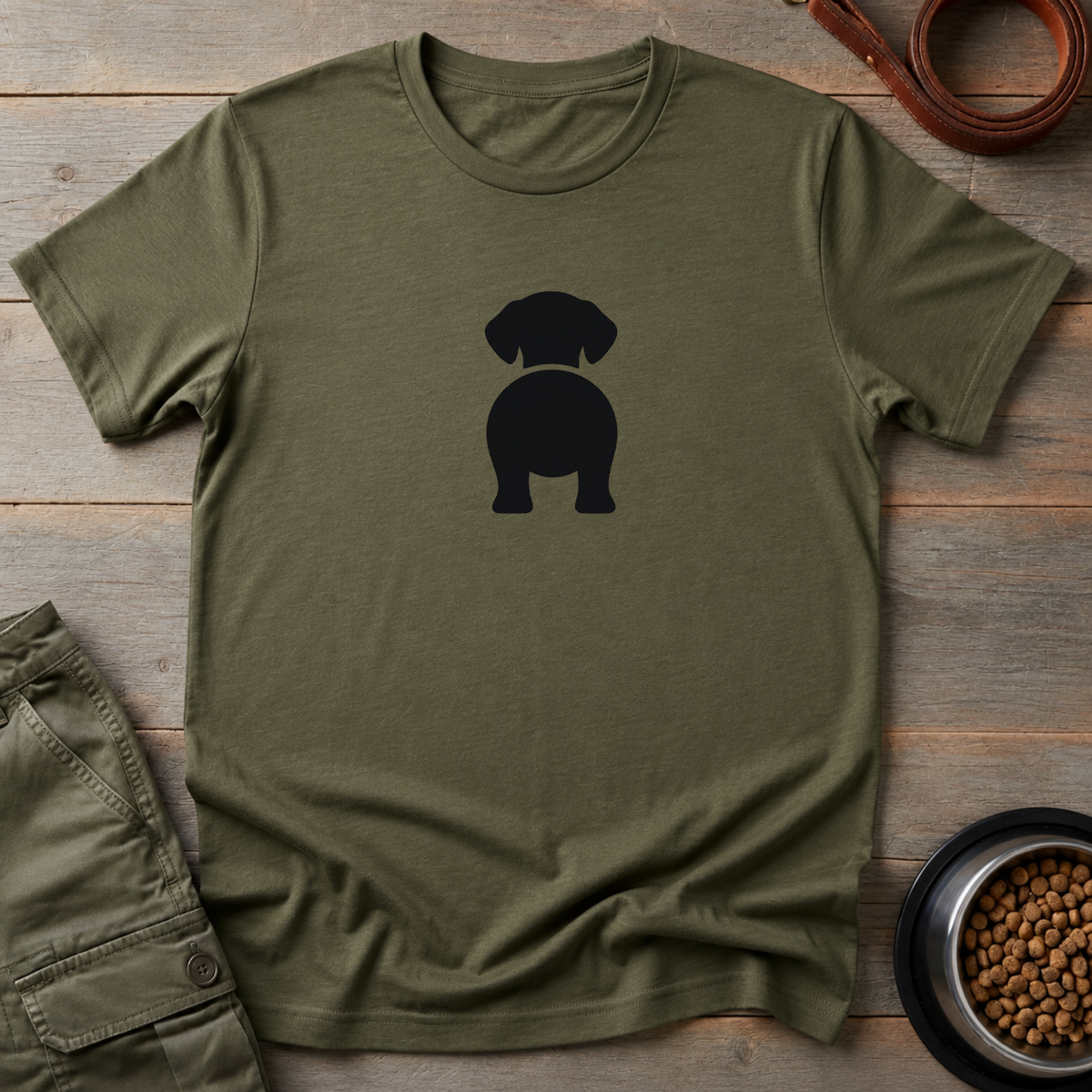 Minimal Dog Butt Tee