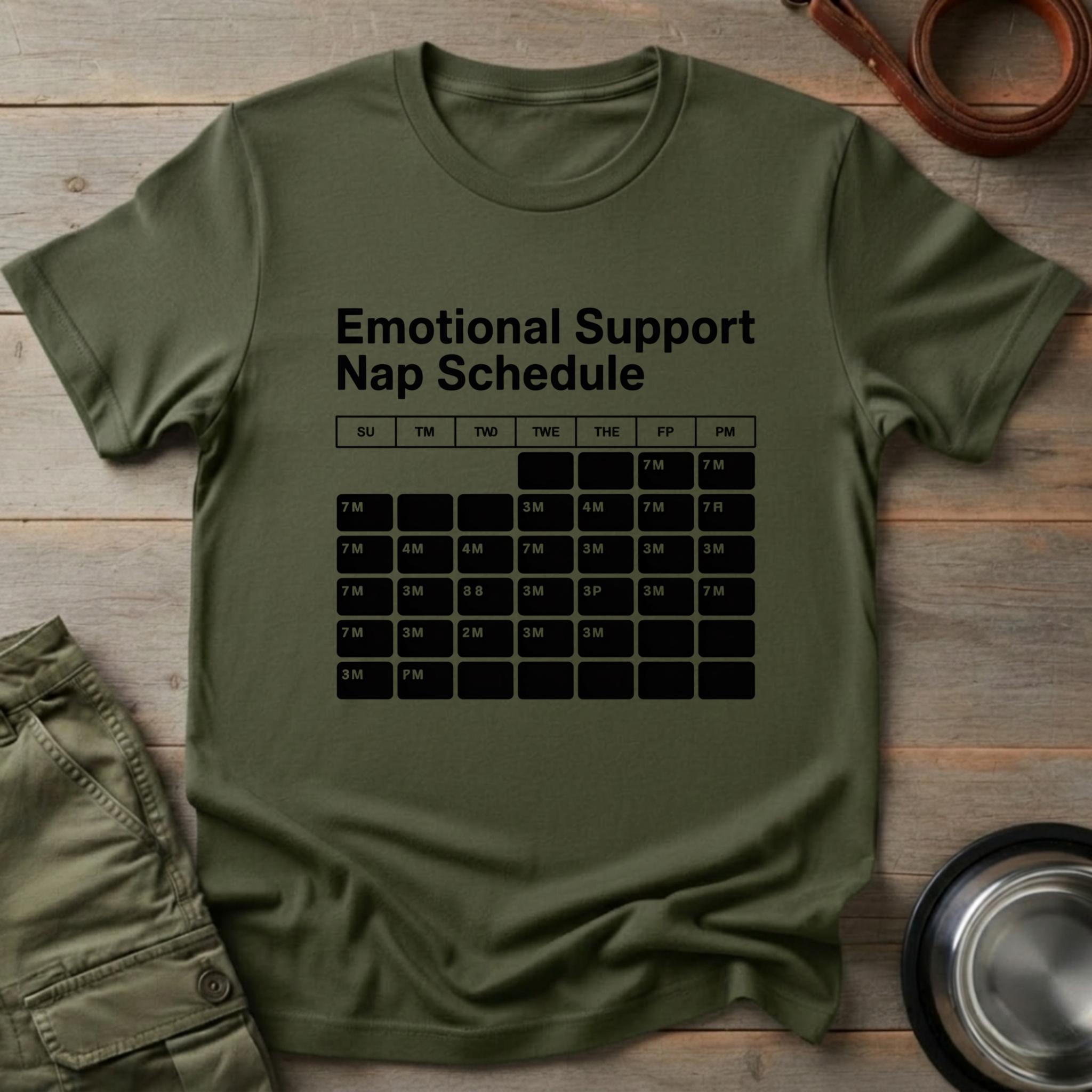 Emotional Support Nap Tee