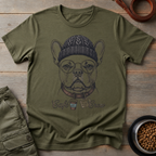 French Bulldog Cafe Crew Tee