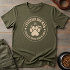 The Caffeinated Dog Mom Tee