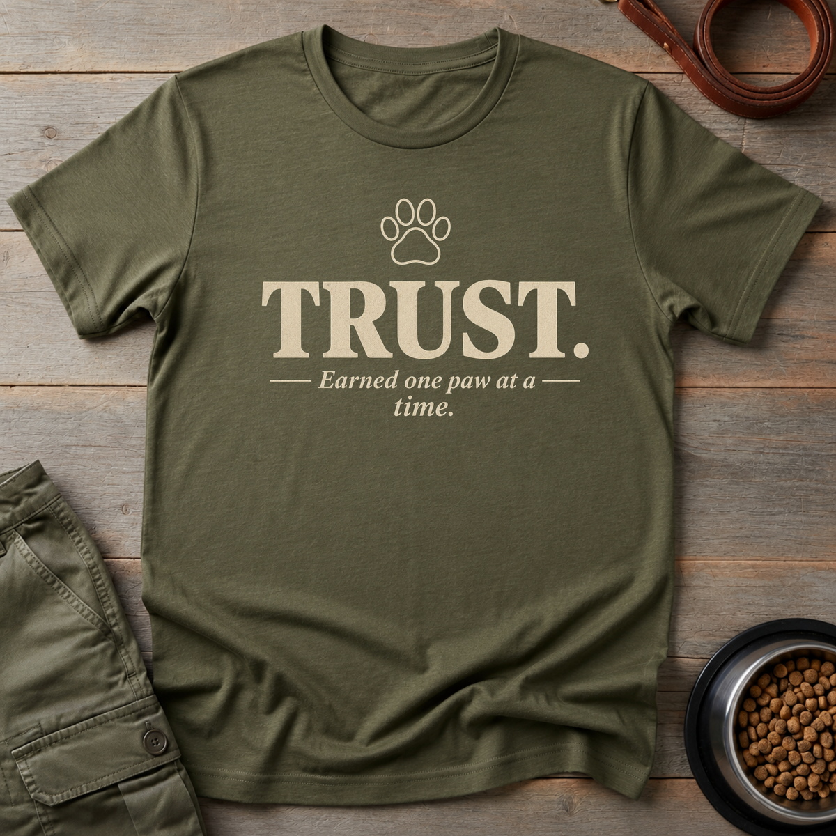 Trust Earned Dog Tee